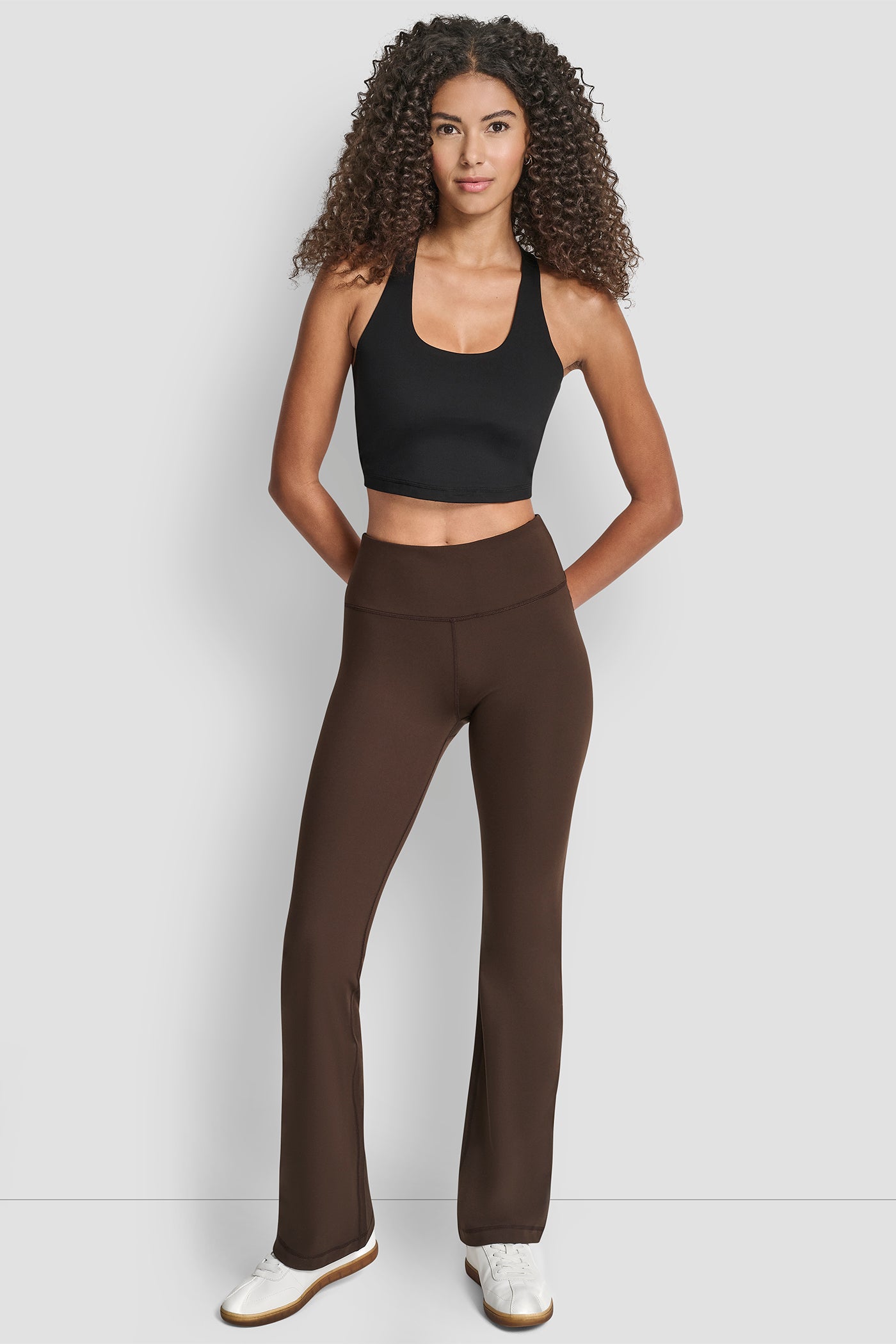 BALANCE COMPRESSION HIGH WAIST FLARE PANT VIEW 5
