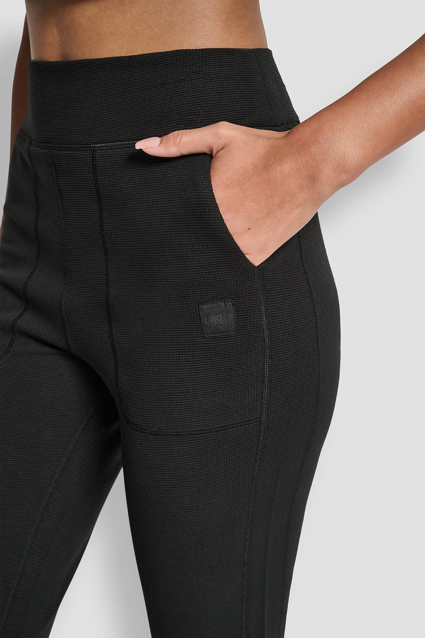 TRANSCEND THERMAL HIGH WAIST FLARE PANT WITH POCKET VIEW 4 | New Arrivals