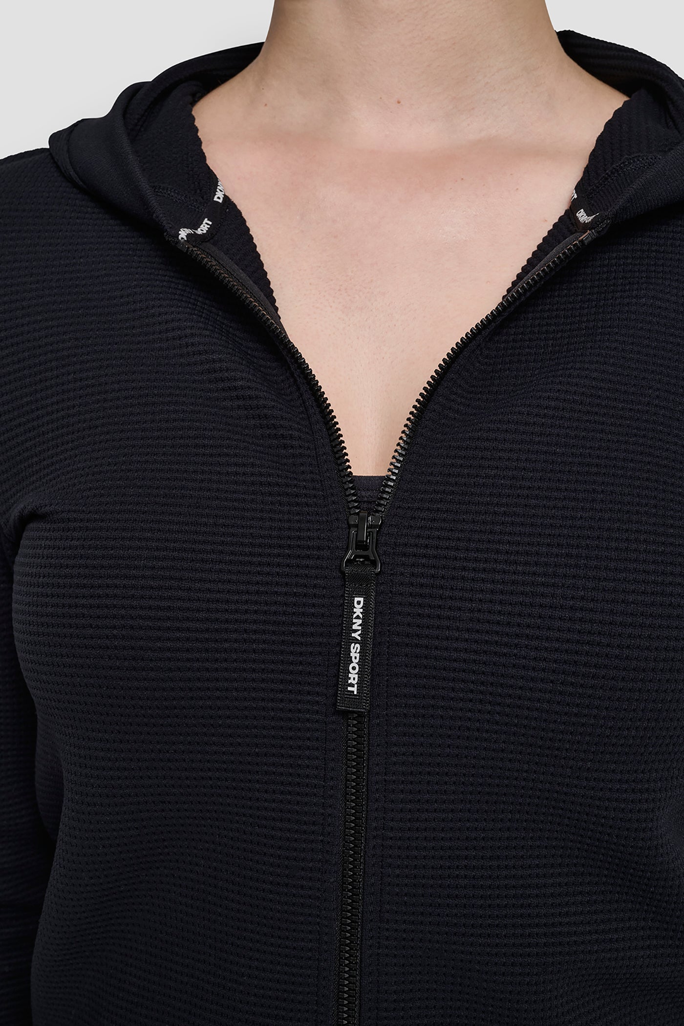 SEAMLESS GRID FULL ZIP HOODIE VIEW 7 | New clothing
