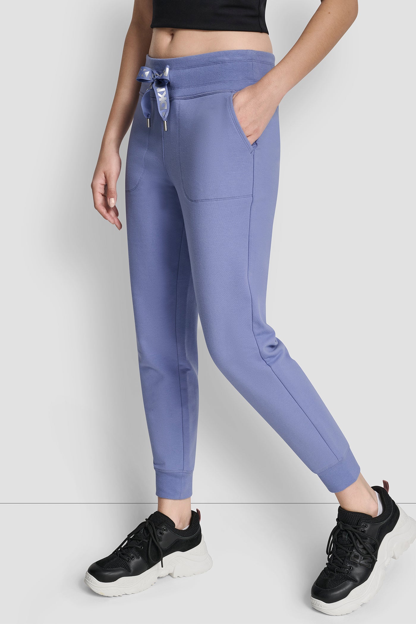 TWO TONE LOGO DRAWCORD JOGGER VIEW 3 | New clothing