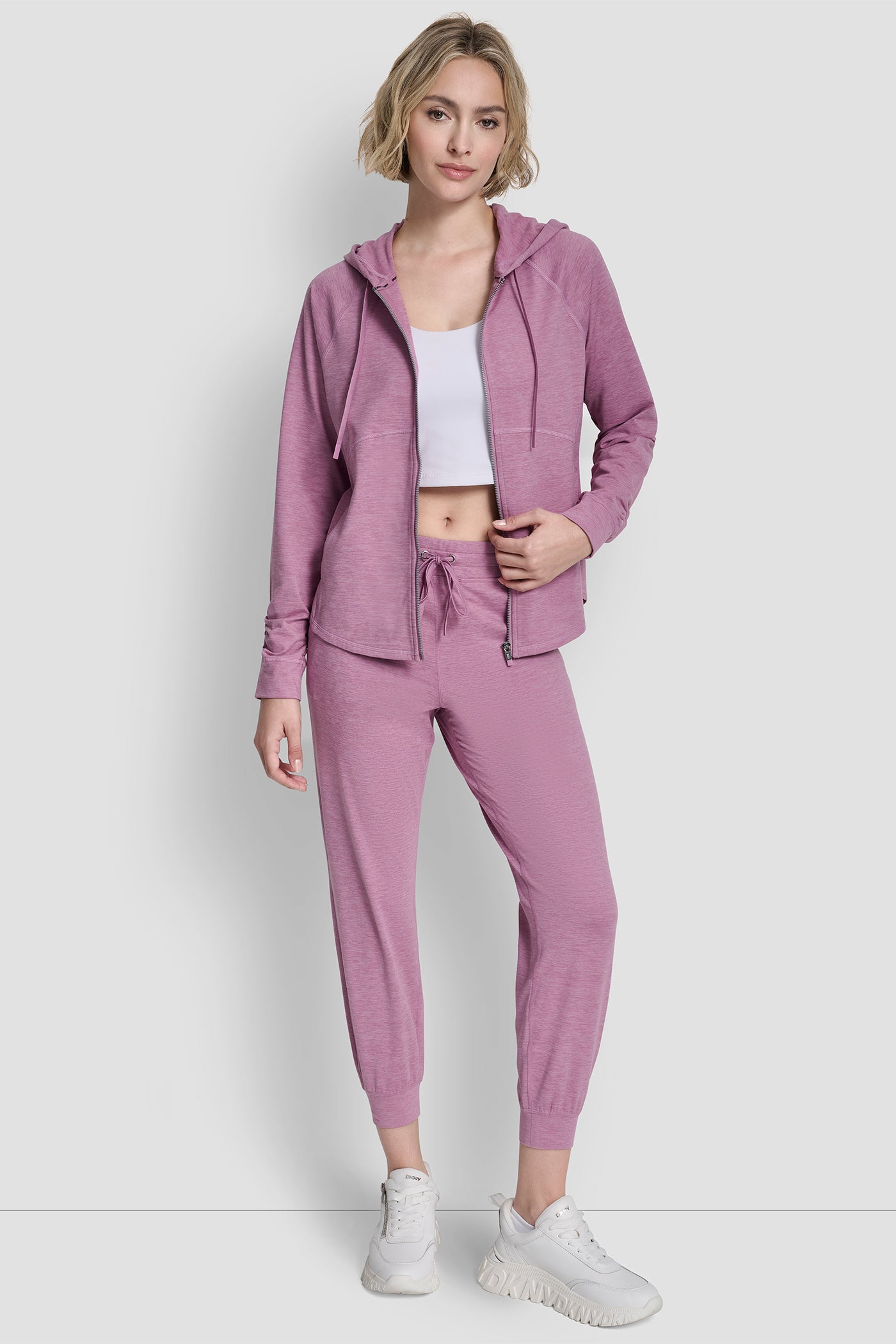 SPACEDYE HIGH WAIST SLIM FIT JOGGER WITH POCKETS VIEW 4 | Gifts Under $50