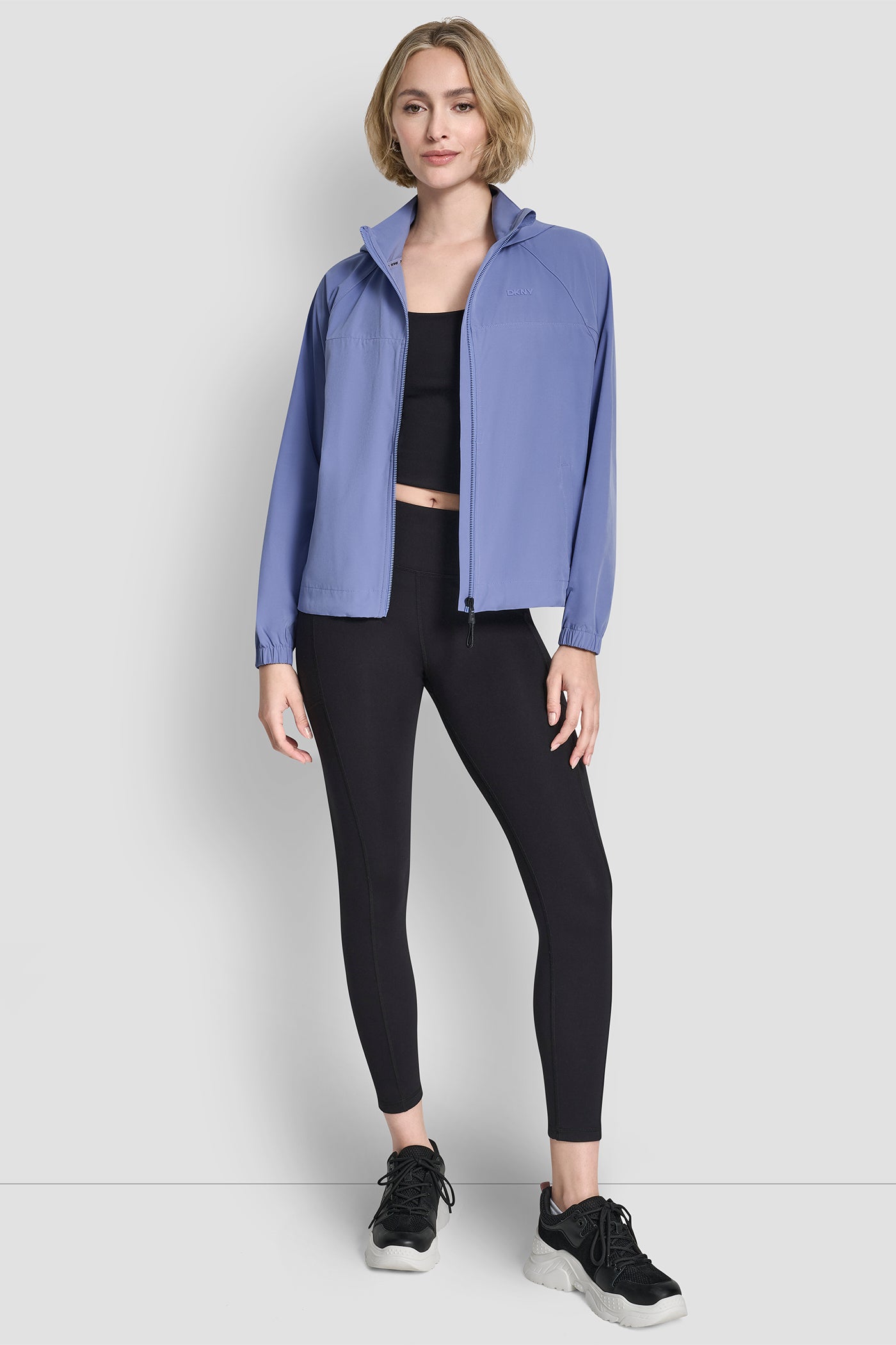 HOODED FULL ZIP JACKET WITH BACK FLANGE VIEW 3 | Jackets & Blazers