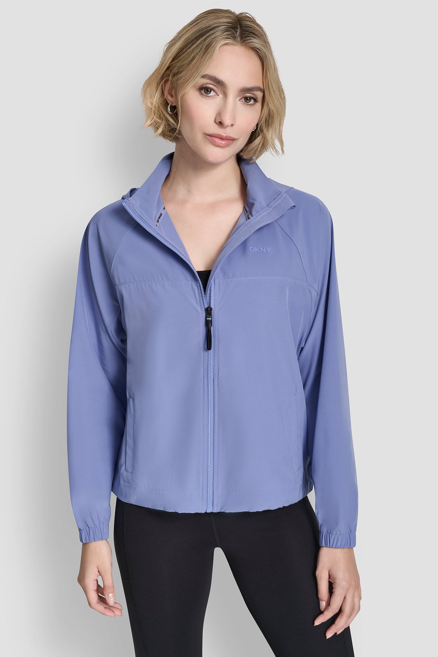 HOODED FULL ZIP JACKET WITH BACK FLANGE VIEW 4 | Jackets & Blazers