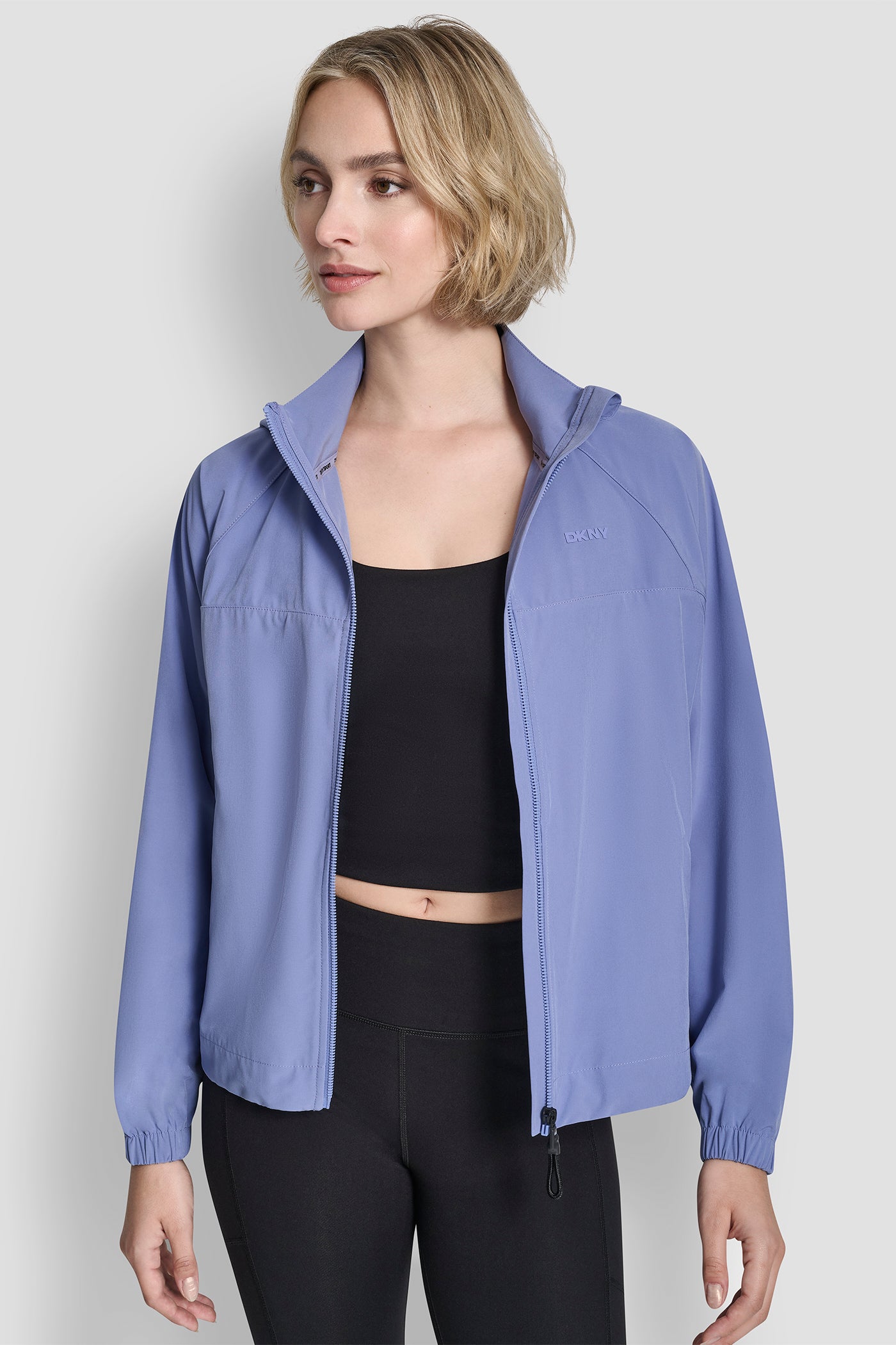 HOODED FULL ZIP JACKET WITH BACK FLANGE VIEW 6 | Jackets & Blazers