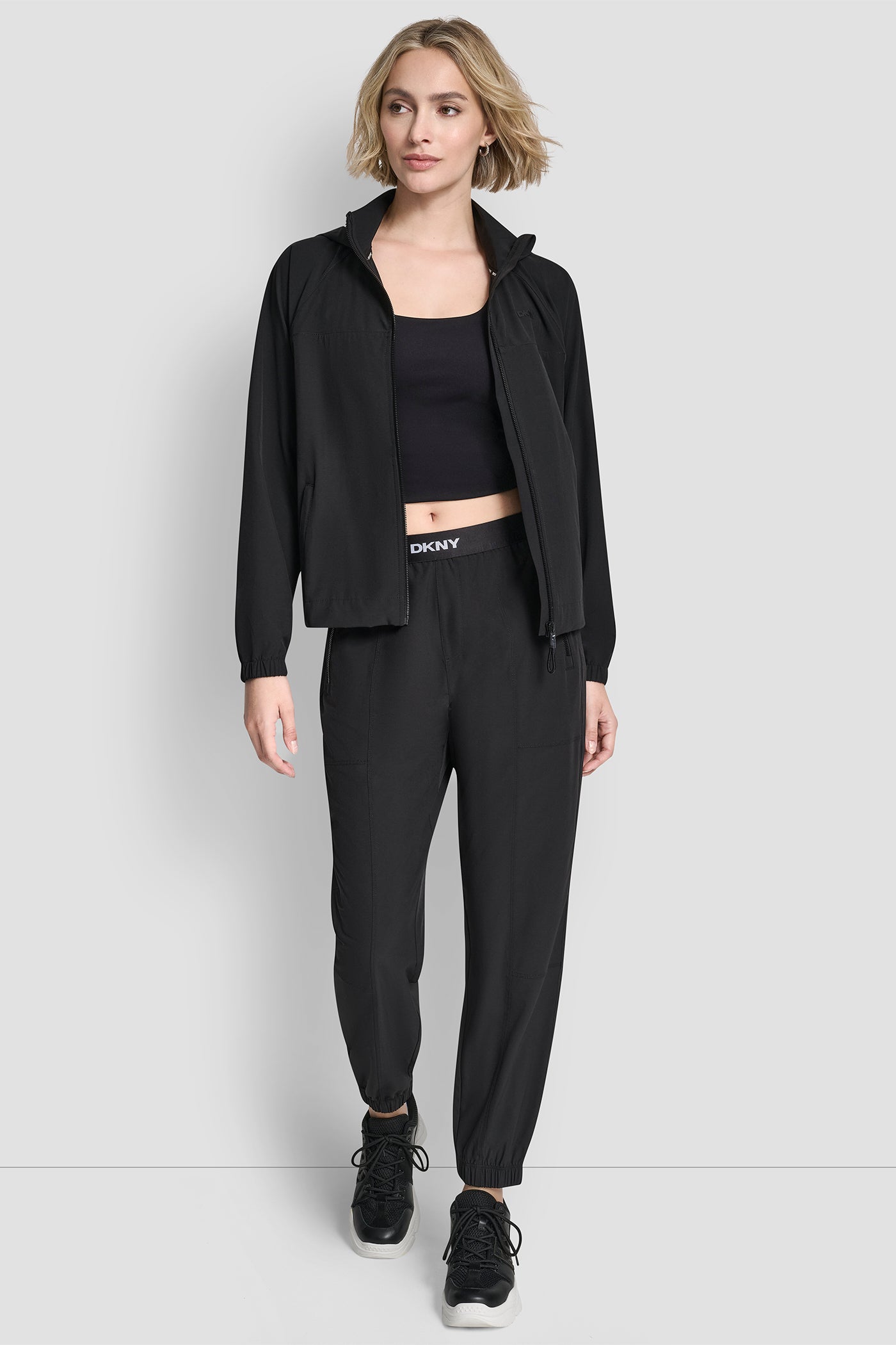 HIGH RISE COMMUTER JOGGER WITH LOGO VIEW 6 | Gifts Under $50