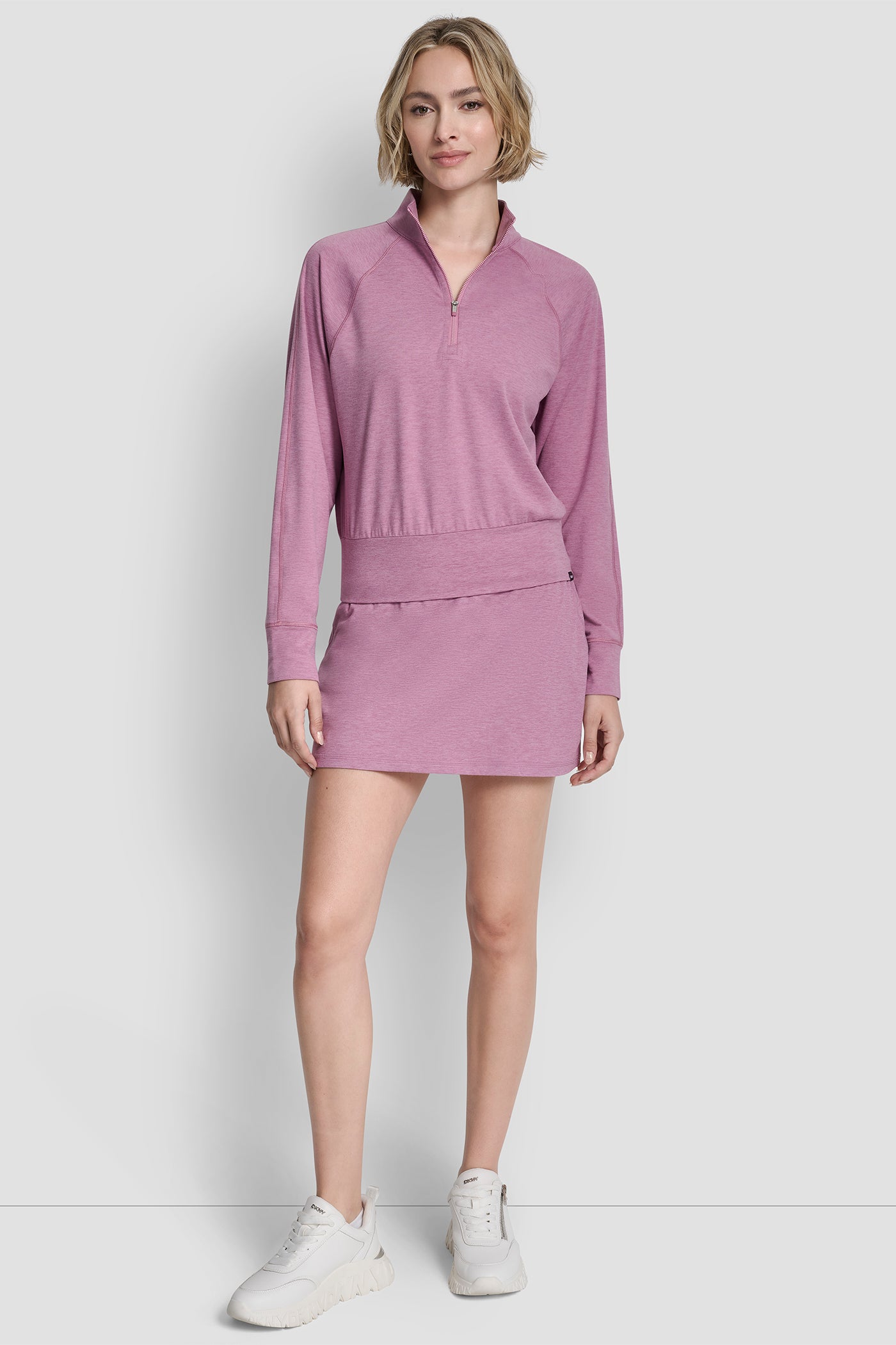 SPACEDYE SKORT WITH BUILT IN BIKE SHORT VIEW 5 | Skirts