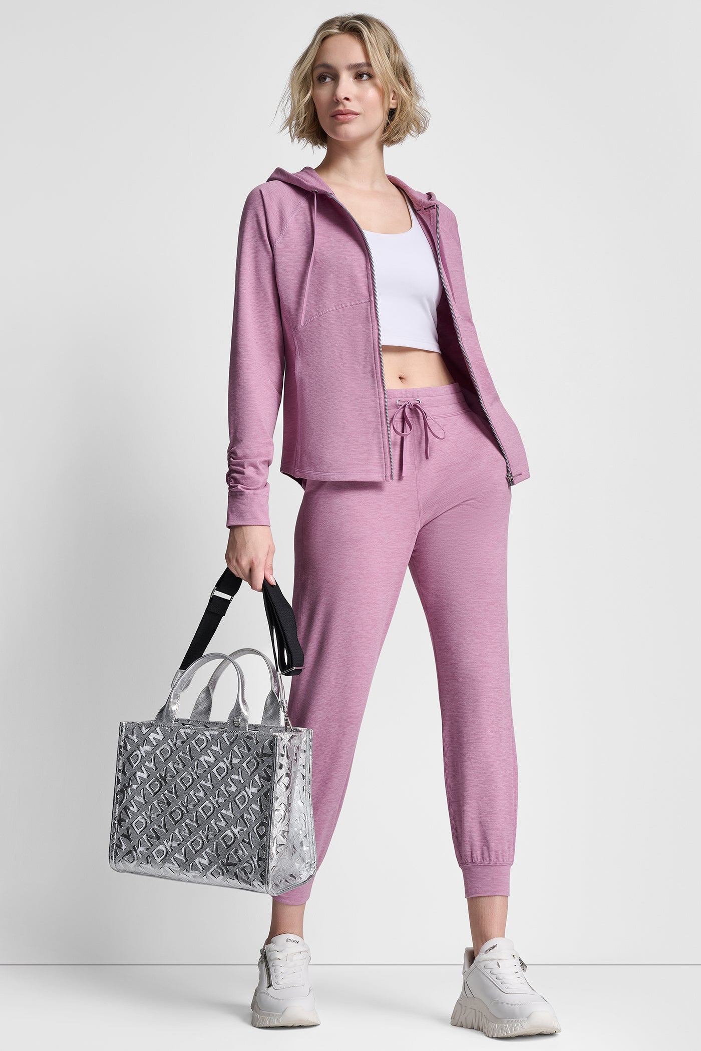Spacedye Full Zip Hoodie | Hoodie | DKNY