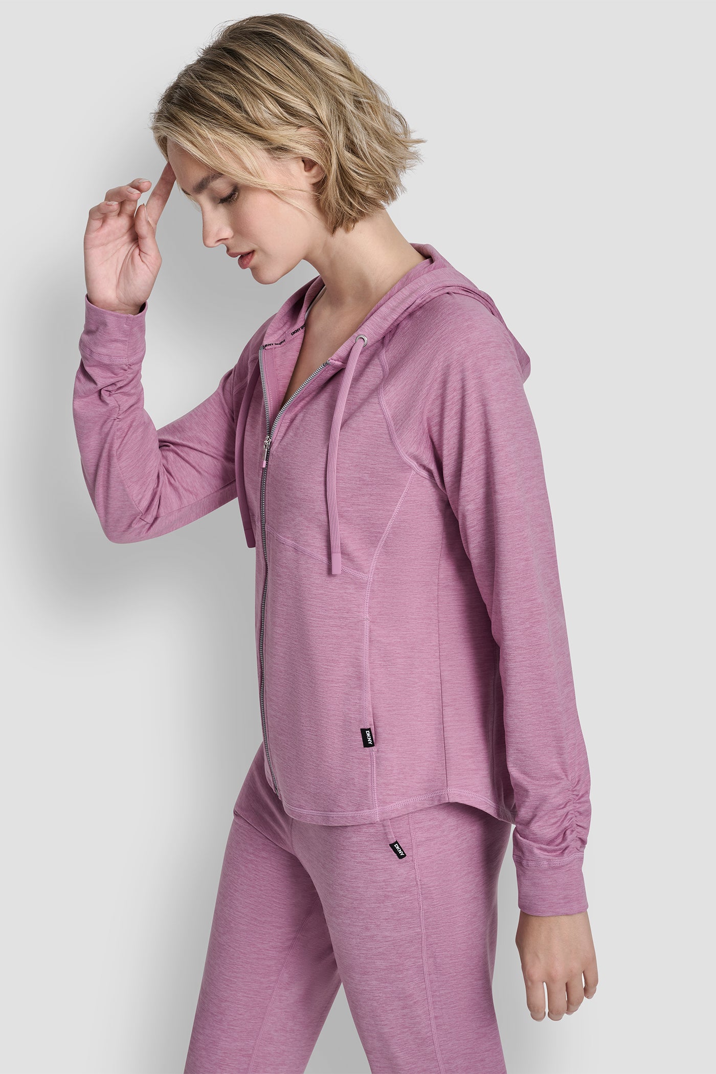 Spacedye Full Zip Hoodie | Hoodie | DKNY