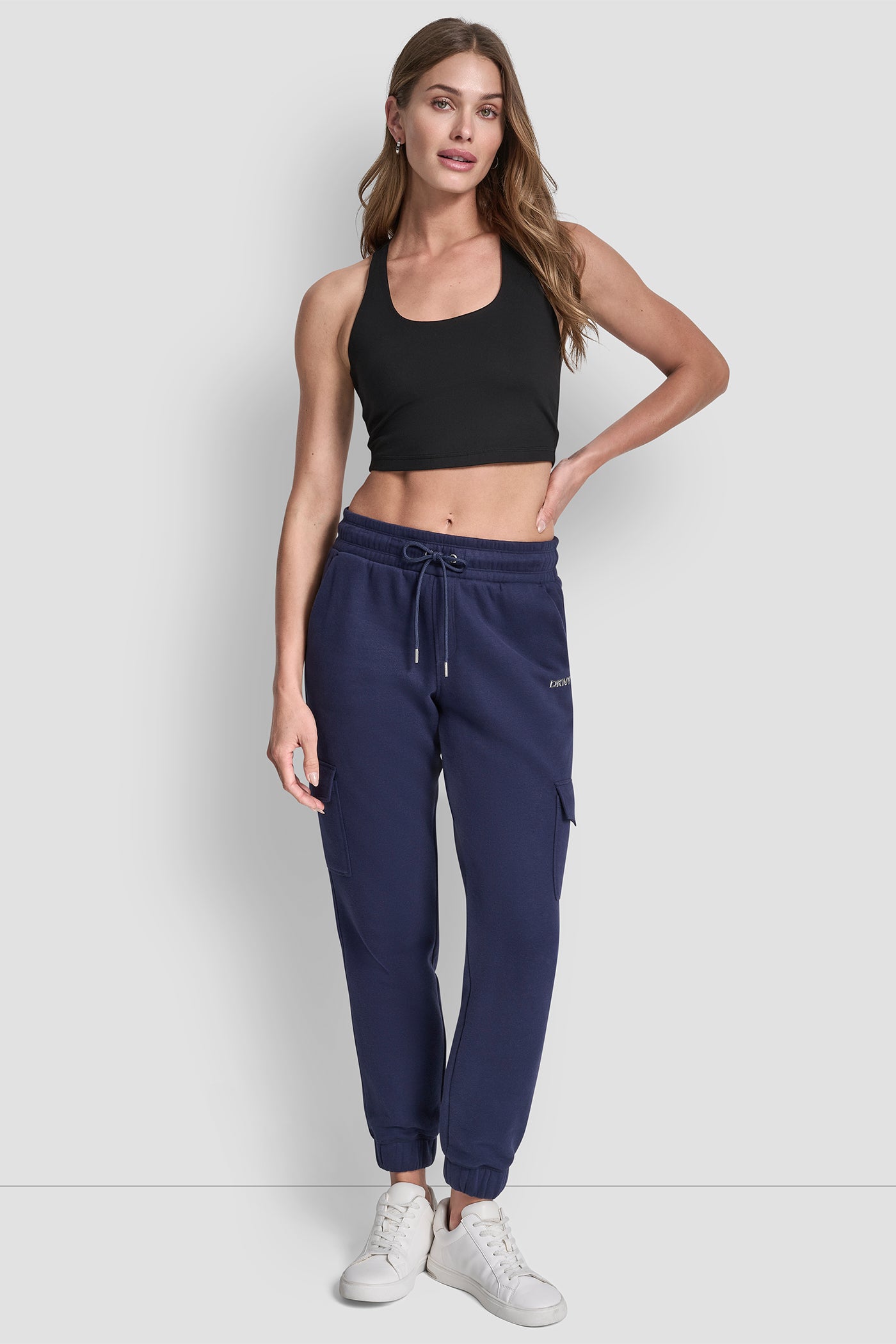 METALLIC BUBBLE LOGO CARGO JOGGER VIEW 4 | New clothing