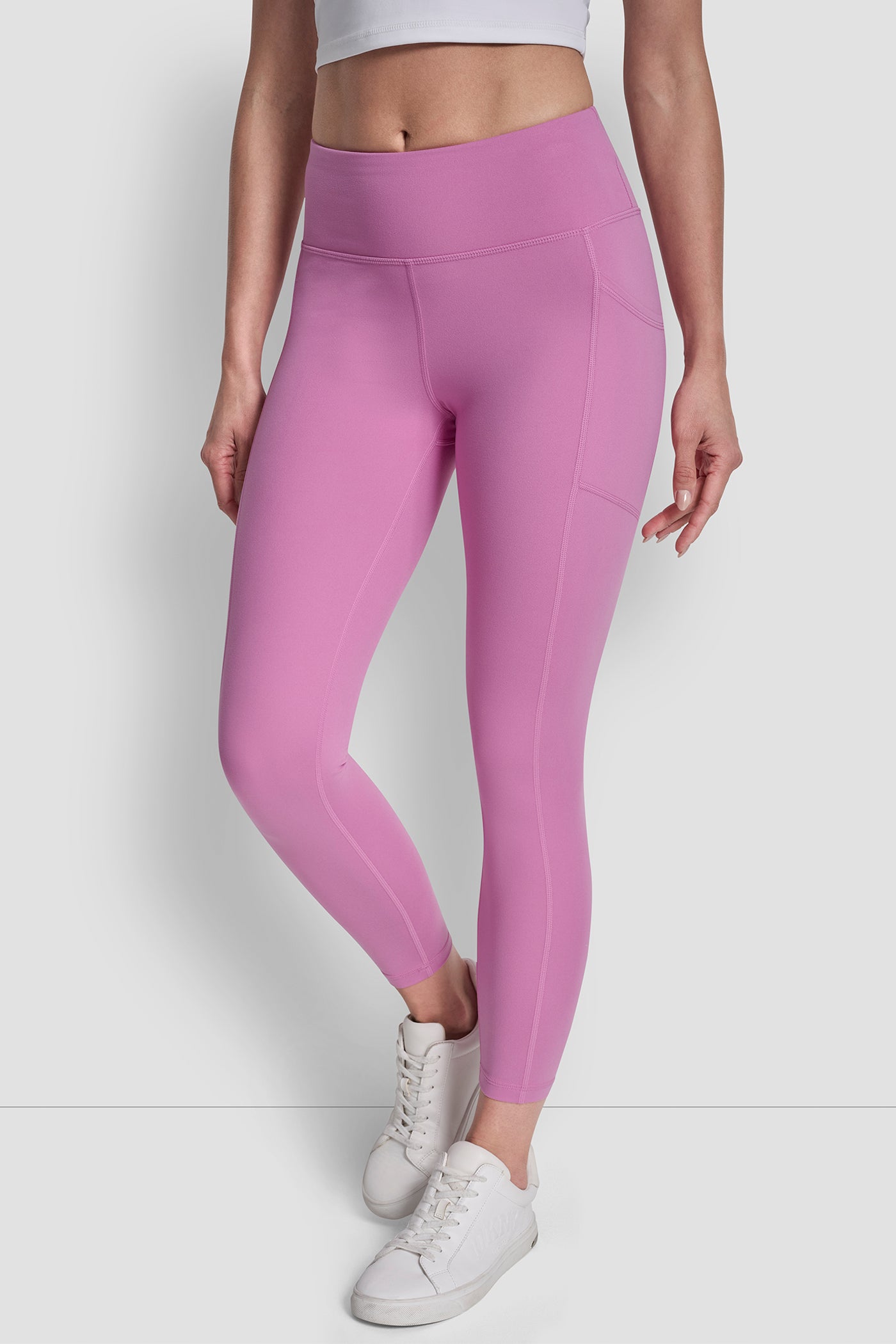 Crocus BALANCE COMPRESSION HIGH WAIST 7/8 LEGGING, FRONT VIEW | Leggings