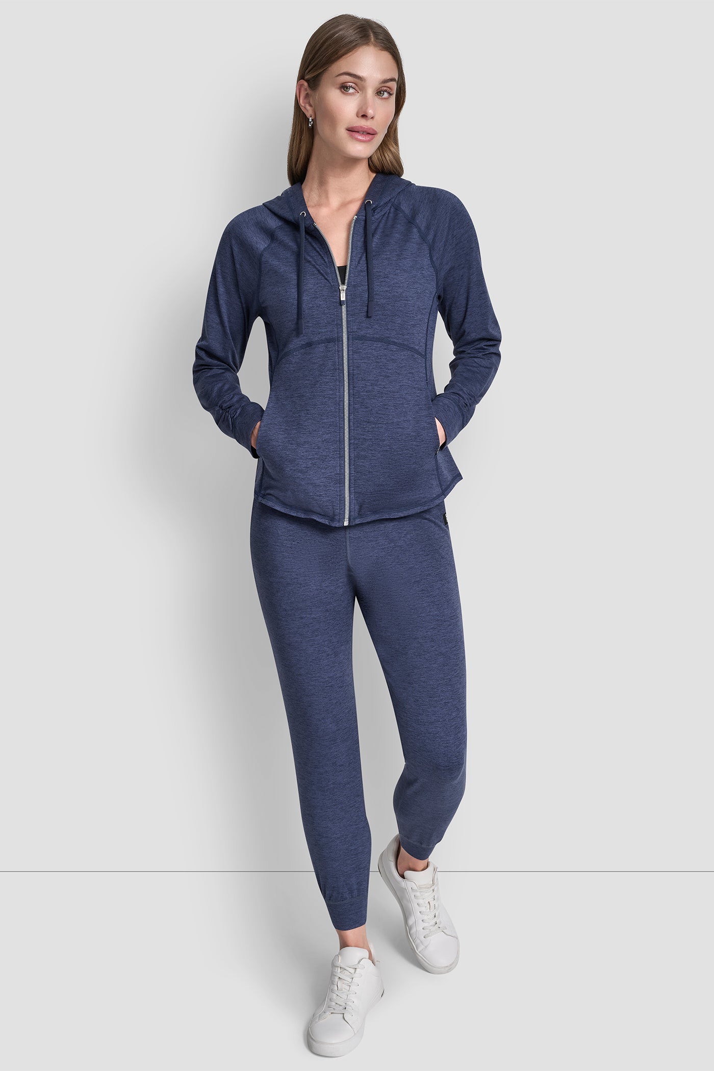 SPACE DYE FULL ZIP HOODIE VIEW 5 | New clothing