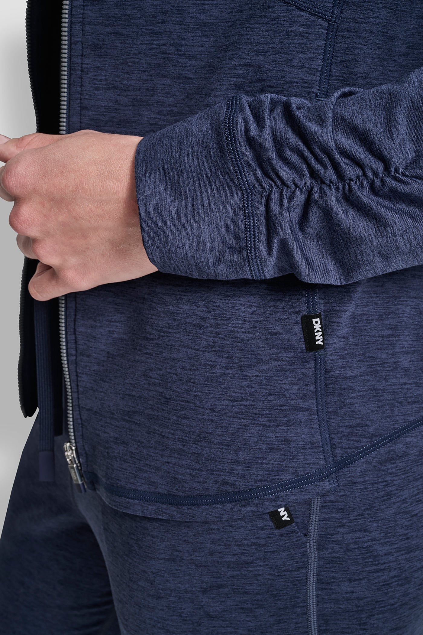 SPACE DYE FULL ZIP HOODIE VIEW 8 | New clothing