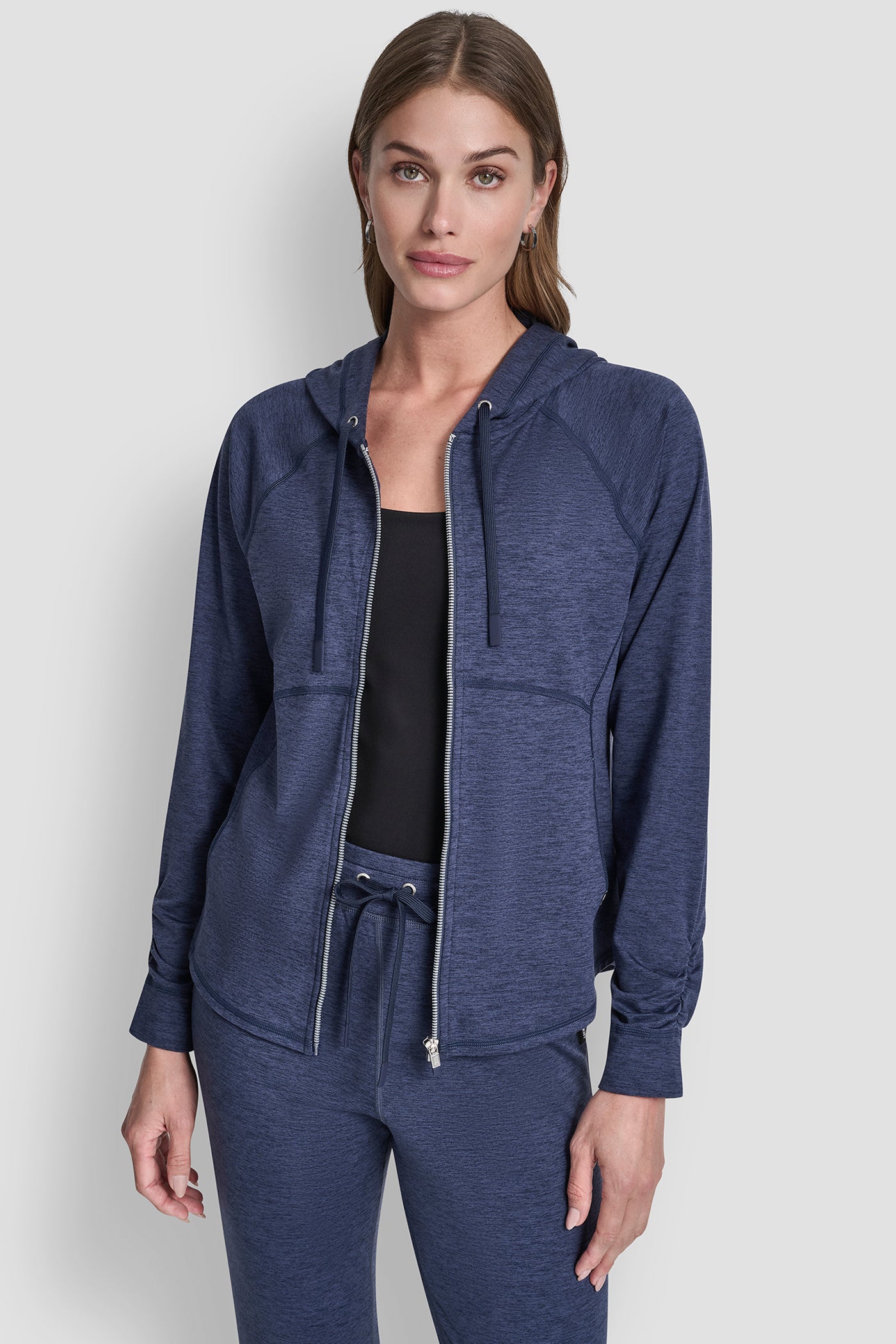 SPACE DYE FULL ZIP HOODIE VIEW 4 | New clothing