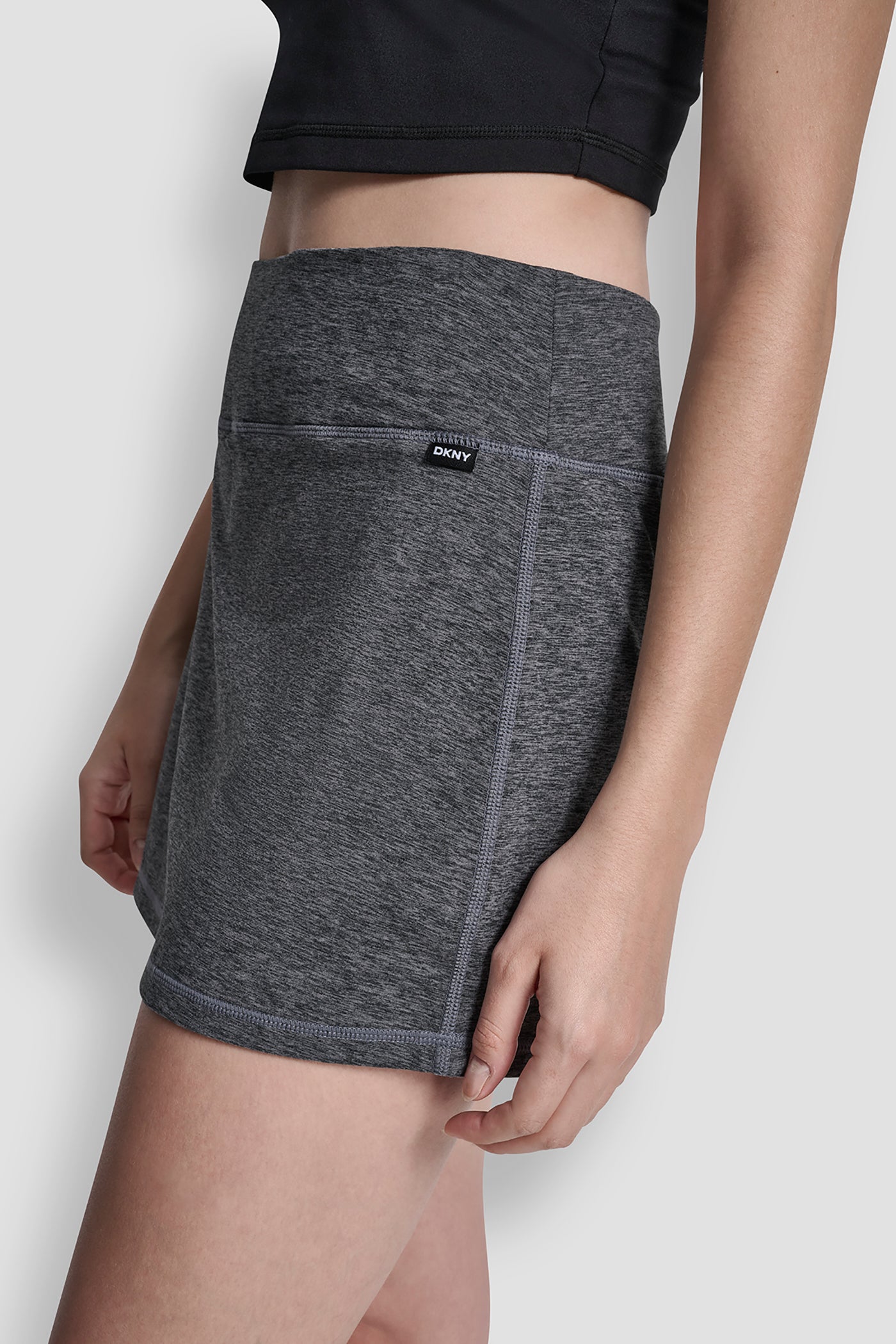 SPACEDYE SKORT WITH BUILT IN BIKE SHORT VIEW 4 | Skirts