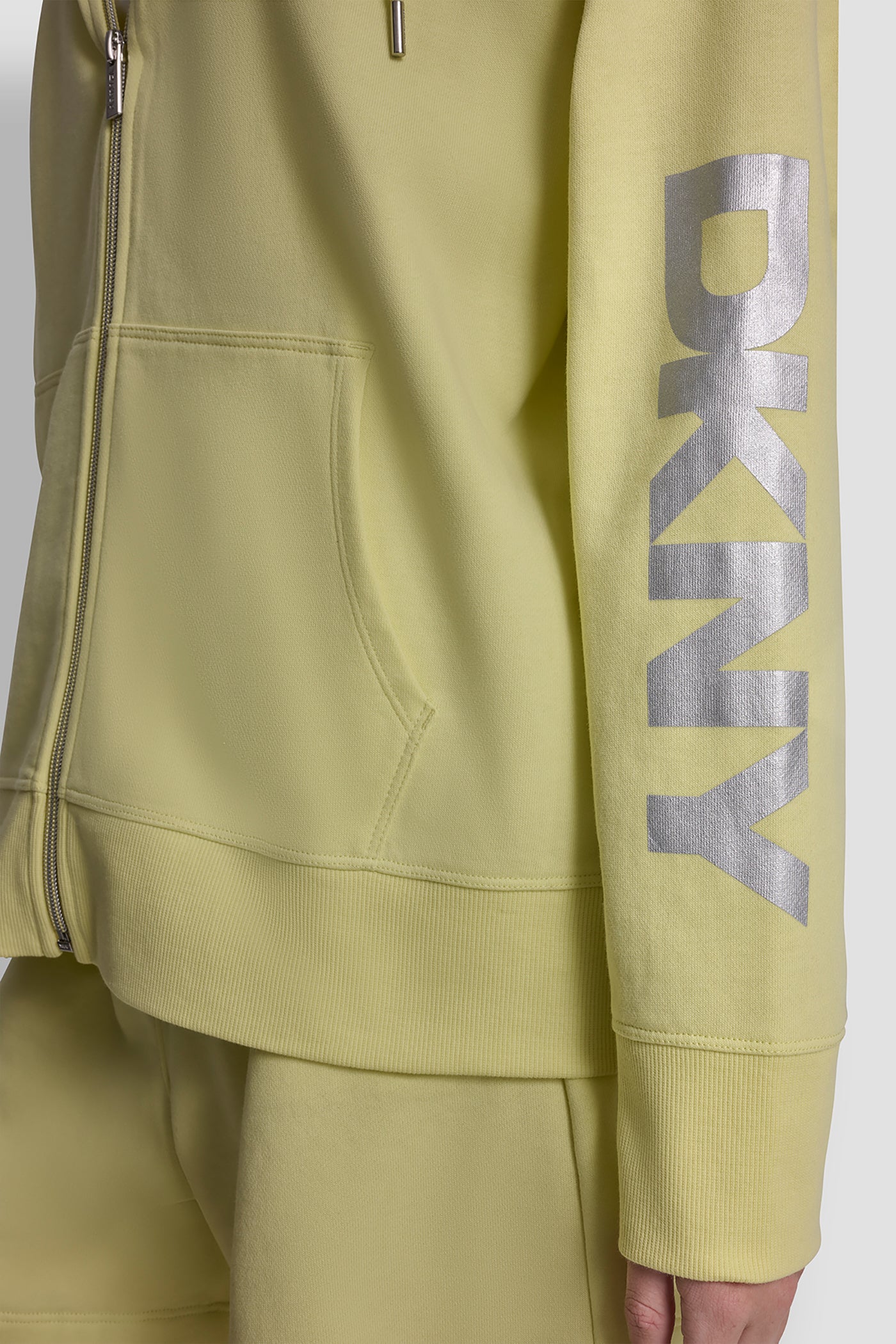 COTTON-BLEND FOIL LOGO HOODIE VIEW 7 | Clothing