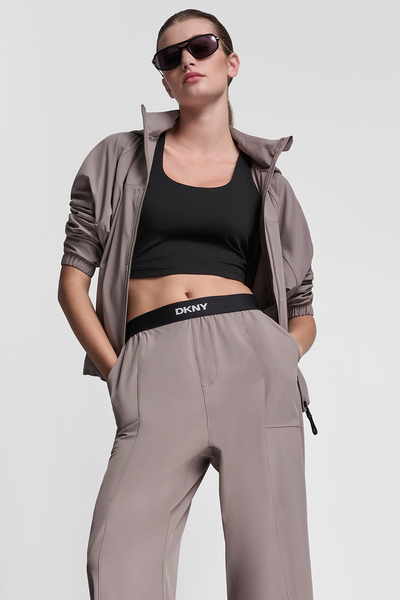 HOODED FULL ZIP JACKET WITH BACK FLANGE VIEW 5 | Jackets & Blazers