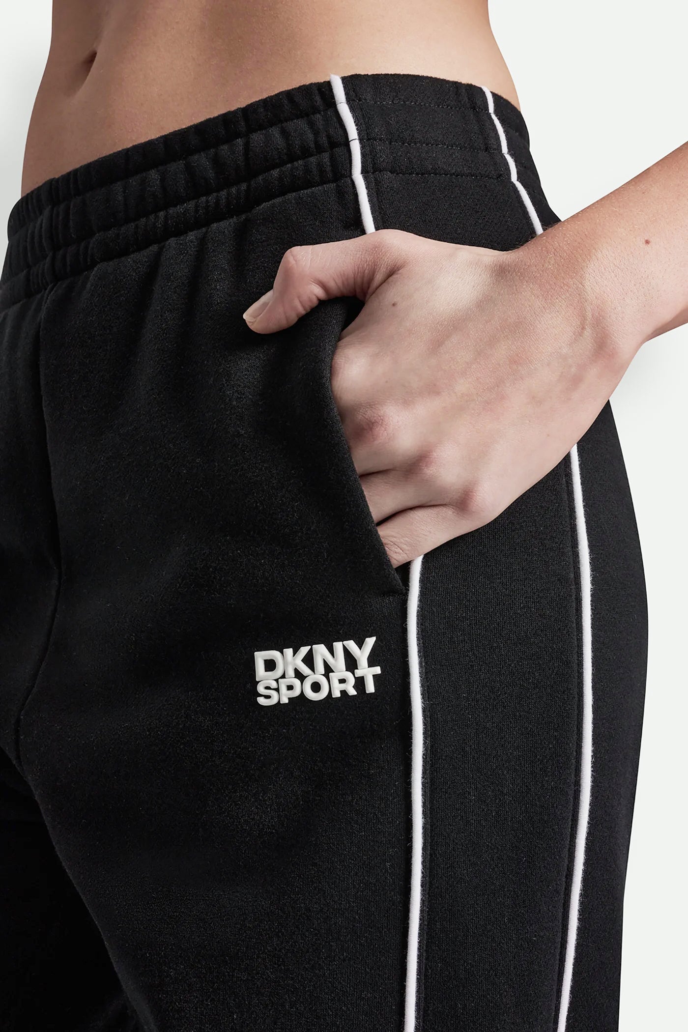 HIGH-RISE PIPED TRACK PANTS VIEW 7 | MUST-HAVES