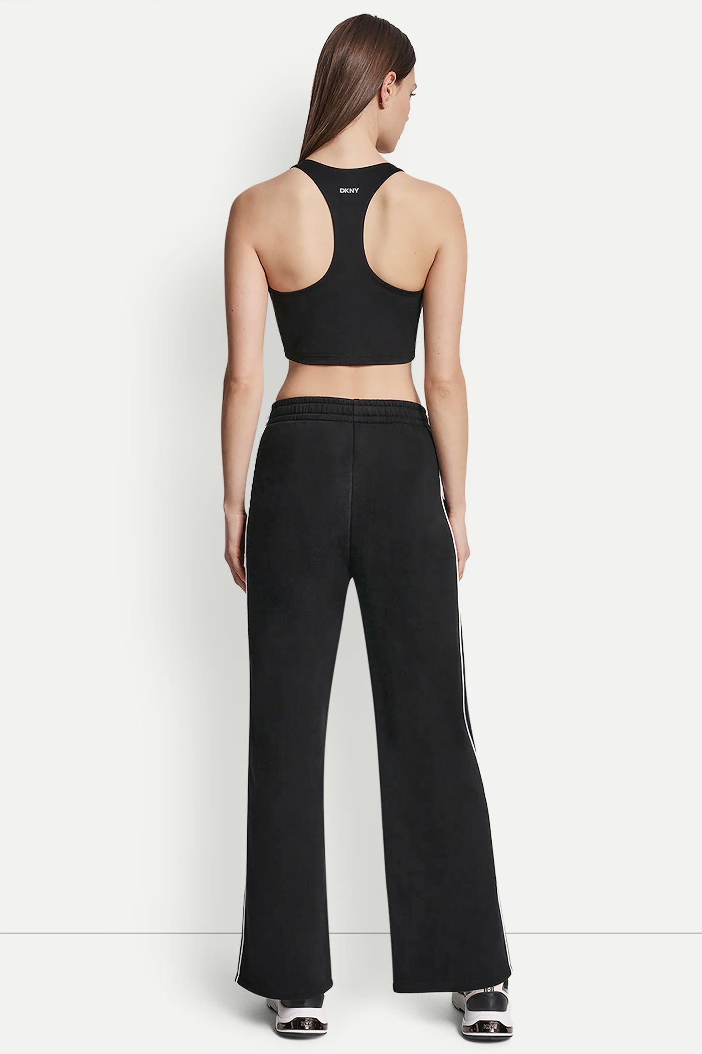 HIGH-RISE PIPED TRACK PANTS VIEW 3 | MUST-HAVES