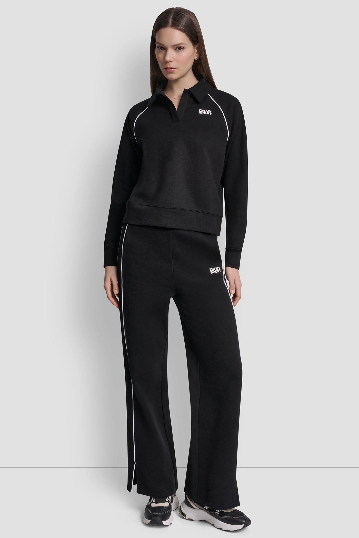 HD LOGO TRACK POLO SWEATSHIRT VIEW 5 | All Products