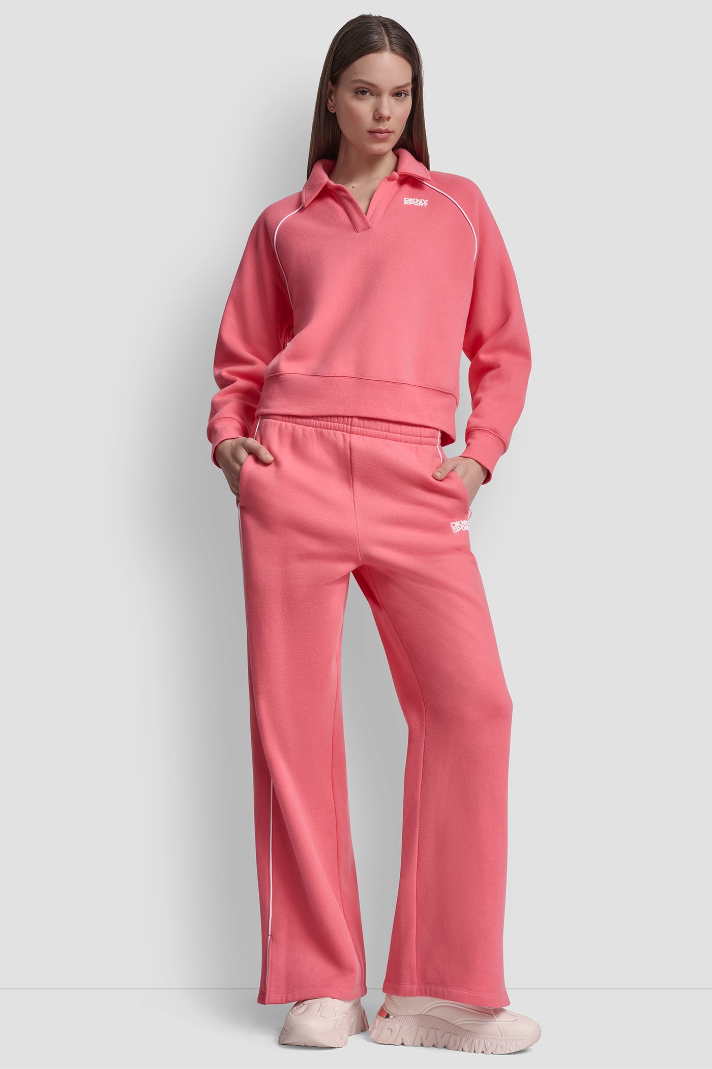 HD LOGO TRACK POLO SWEATSHIRT VIEW 6 | All Products