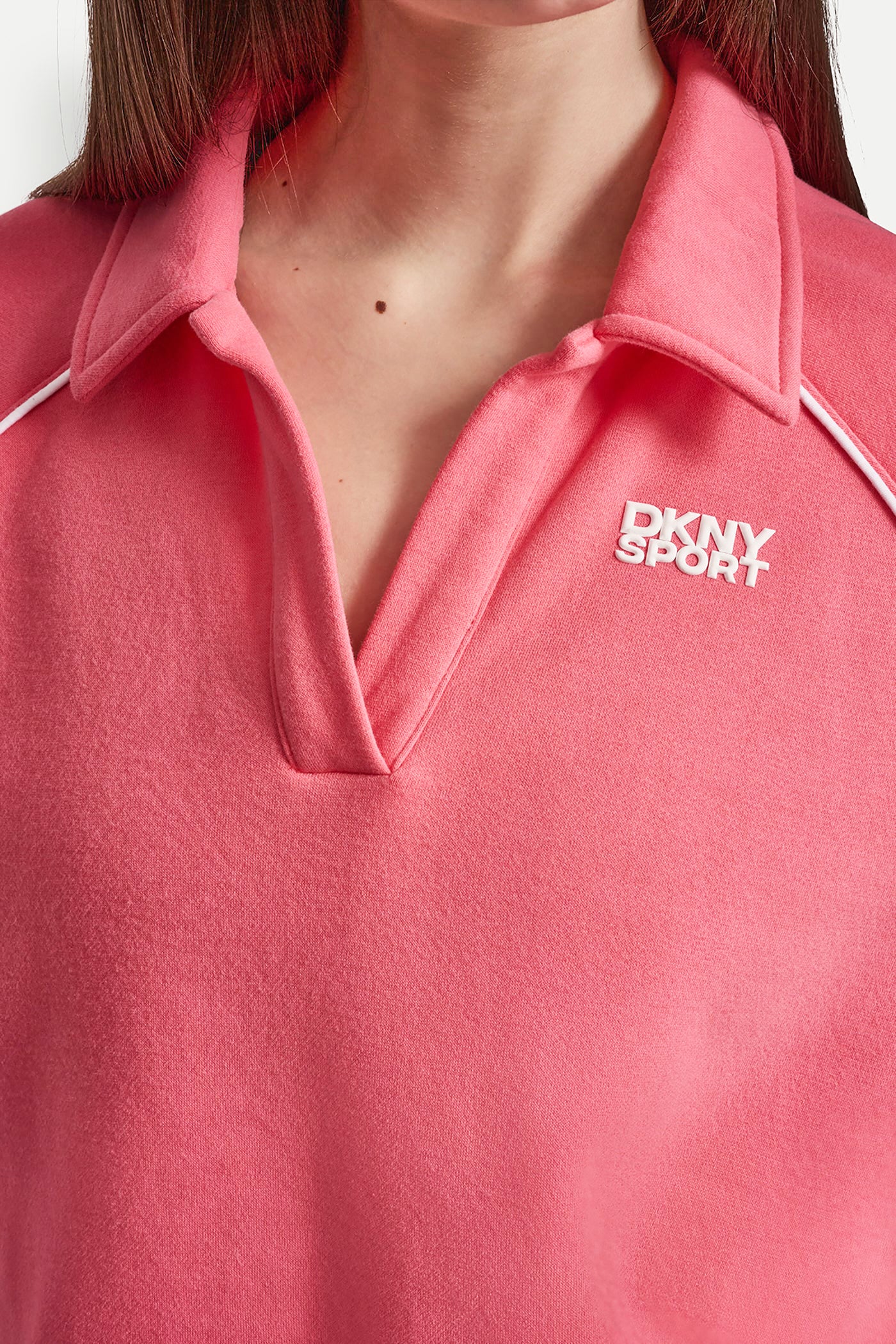PIPED LOGO POLO SWEATSHIRT VIEW 6 | MUST-HAVES