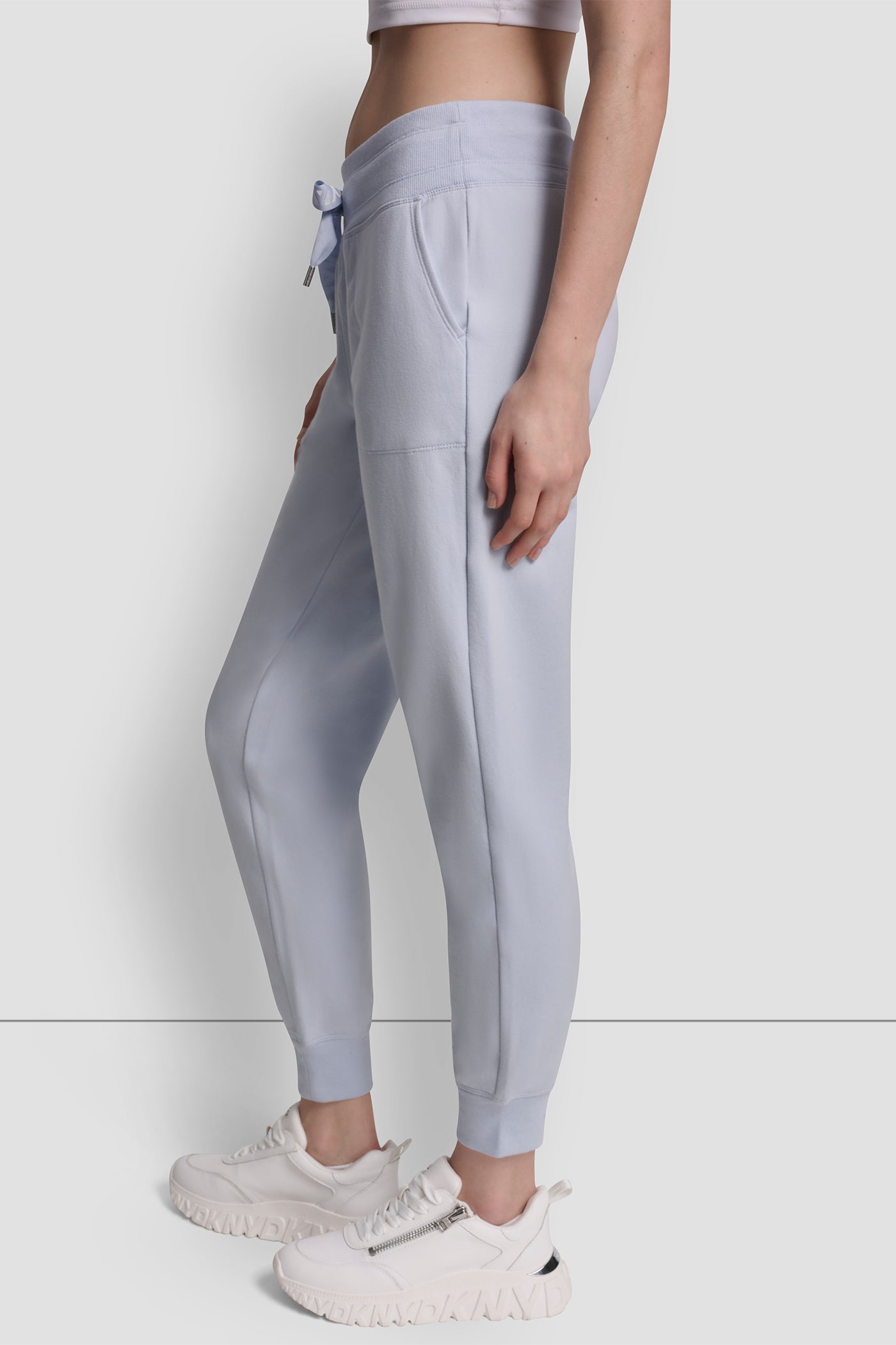 TWO TONE LOGO DRAWCORD JOGGER VIEW 3 | Clothing