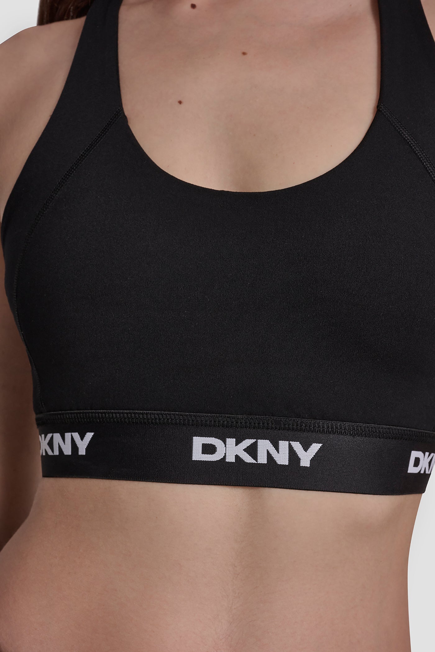 LOGO SCOOP NECK RACERBACK BRA VIEW 4 | All Products