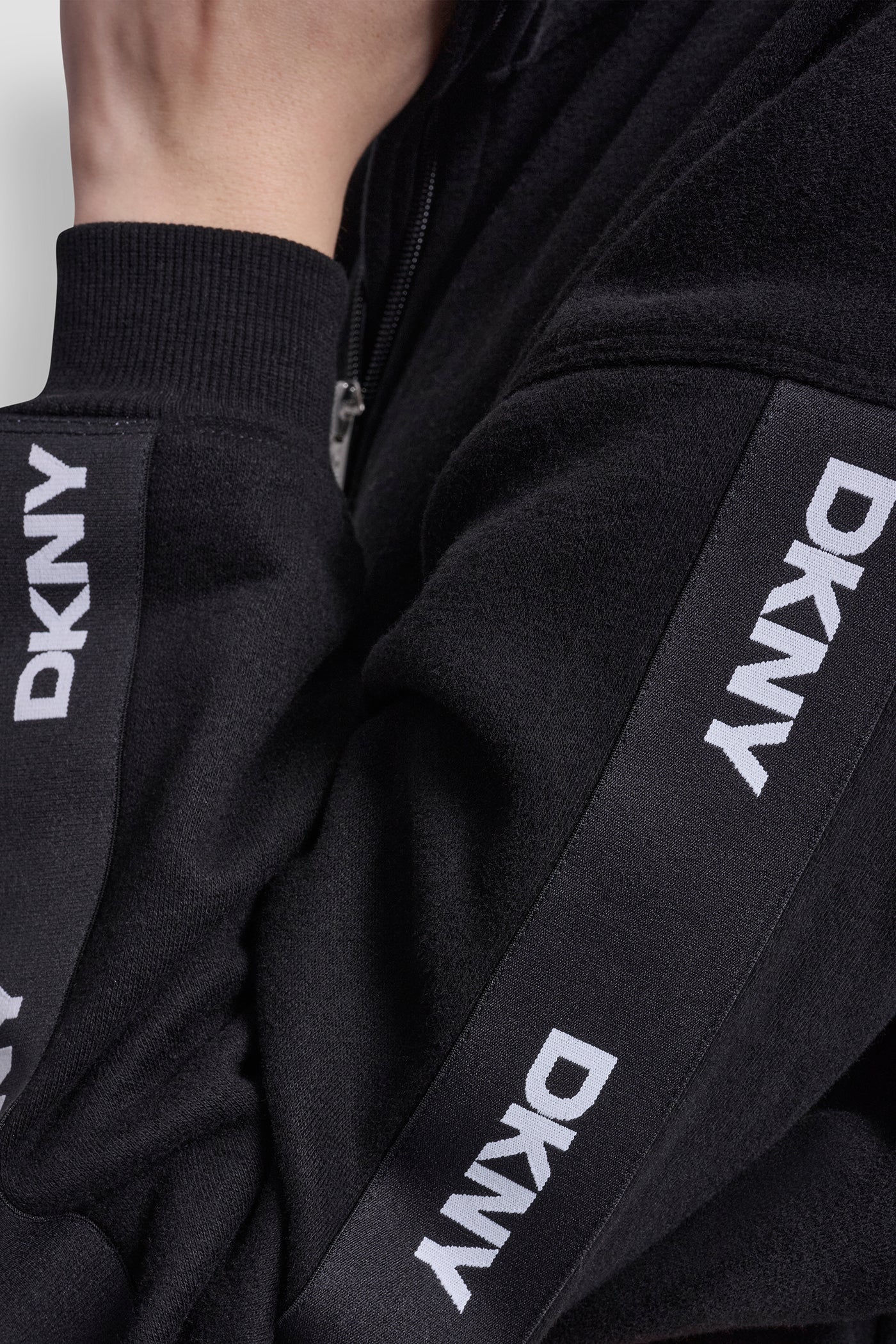 OVERSIZED QUARTER ZIP PULLOVER WITH LOGO VIEW 5 | All Products