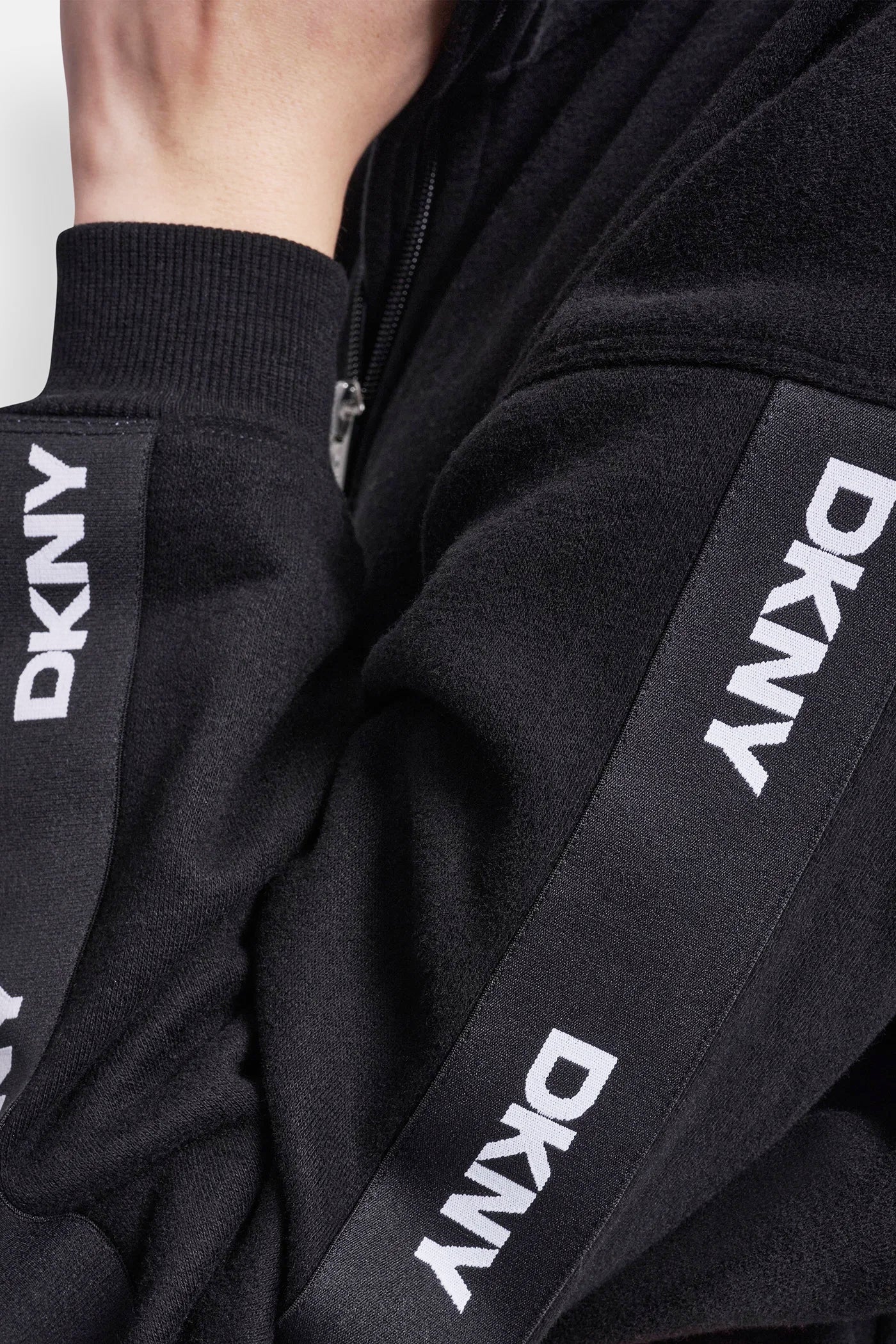 Logo Quarter Zip Sweatshirt | Pullover | DKNY
