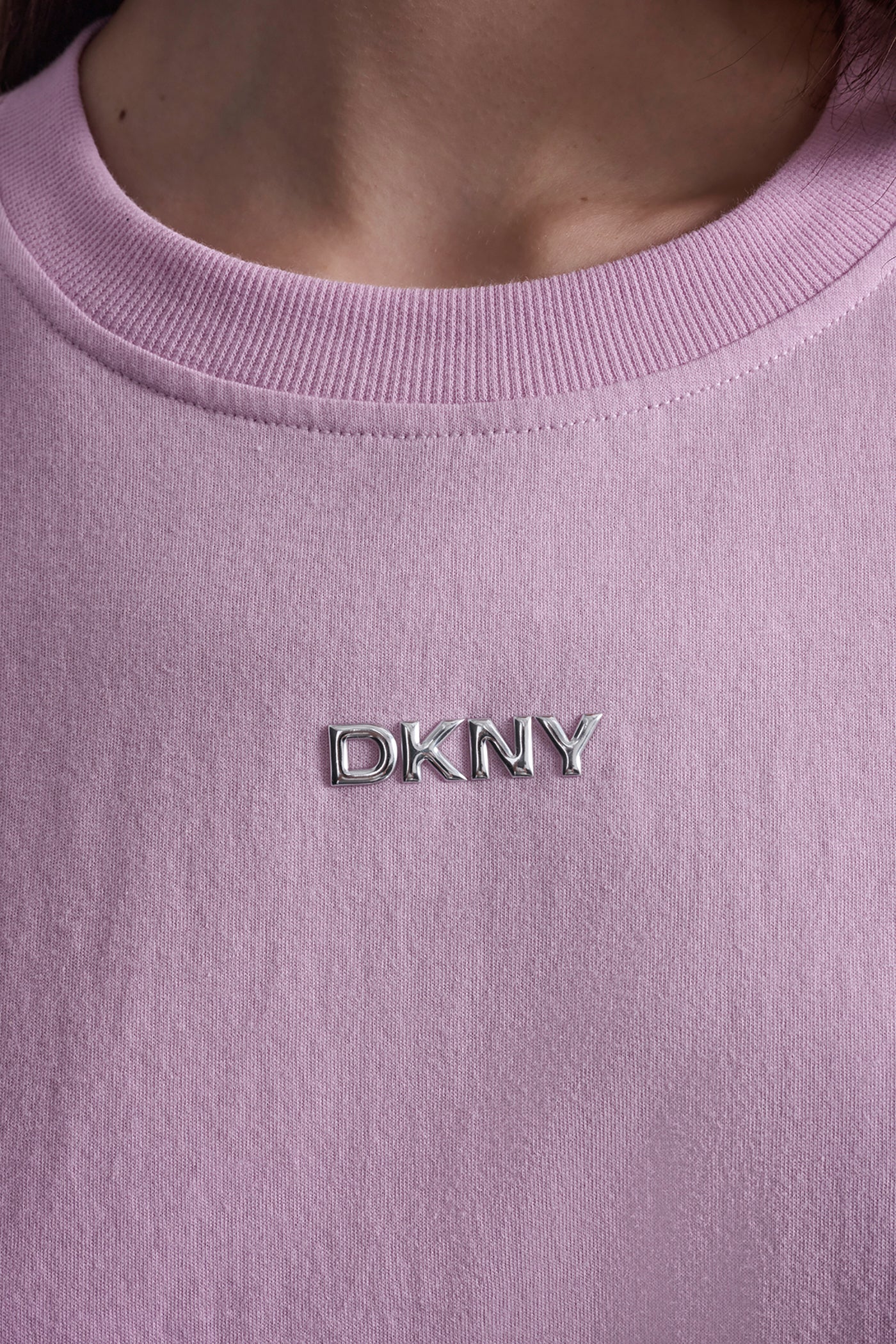 METALLIC BUBBLE LOGO DROP SHOULDER TEE VIEW 6