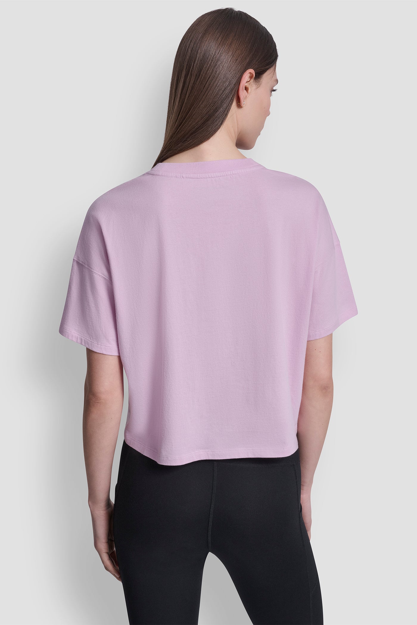 METALLIC BUBBLE LOGO DROP SHOULDER TEE VIEW 2