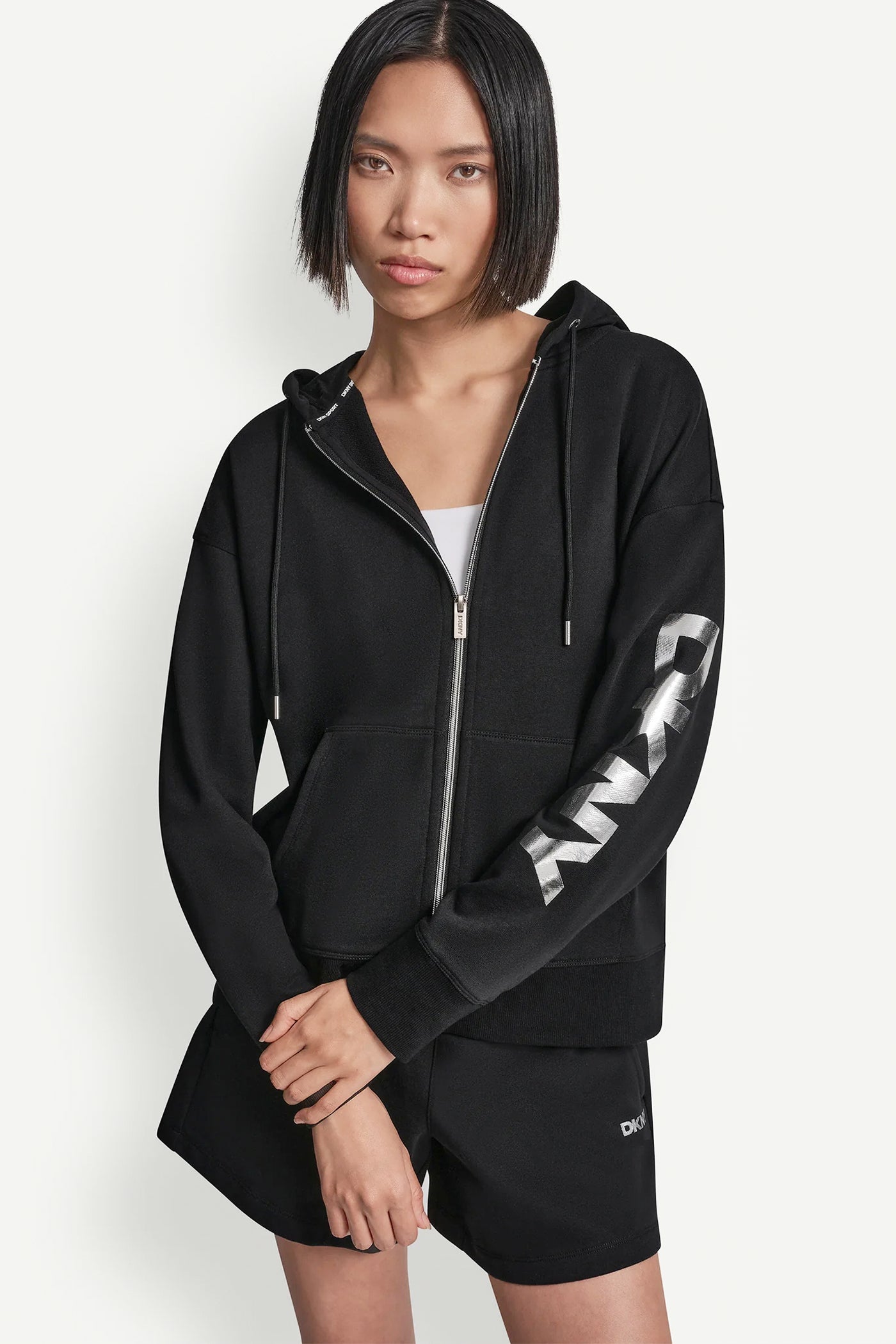 Oversized Trucker Jacket | Denim | DKNY