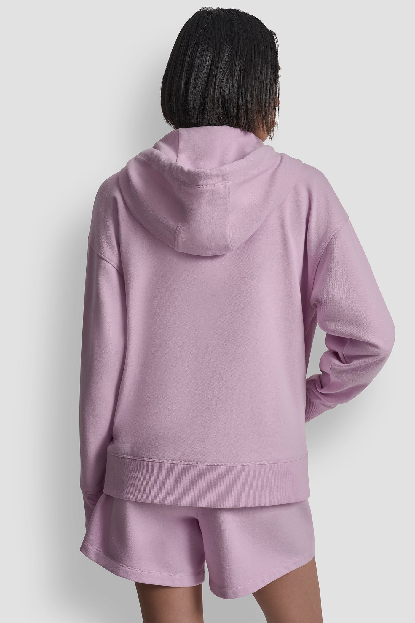 COTTON-BLEND FOIL LOGO HOODIE VIEW 3 | Clothing