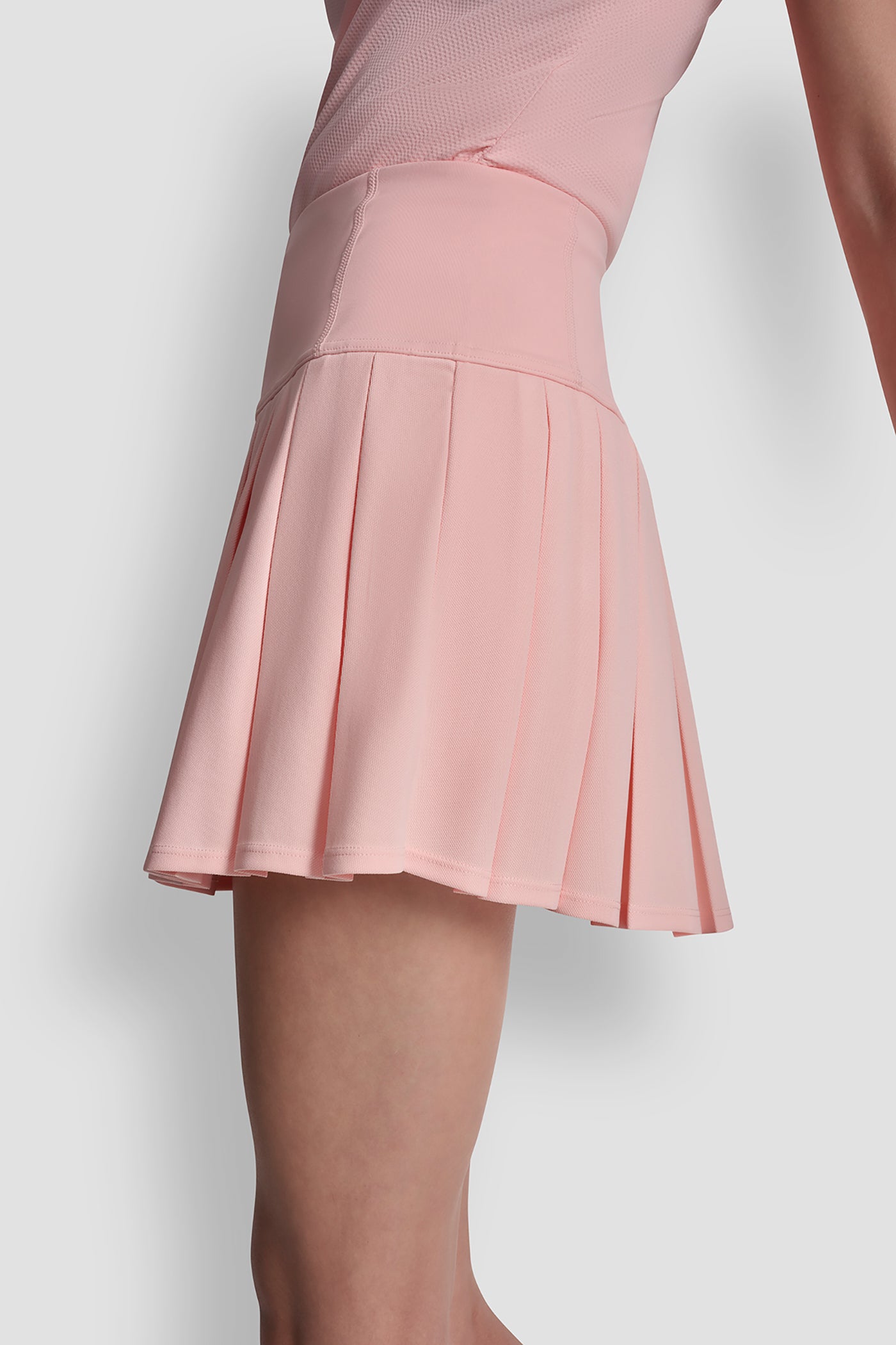 COURT PIQUE PLEATED TENNIS SKORT VIEW 5 | All Products
