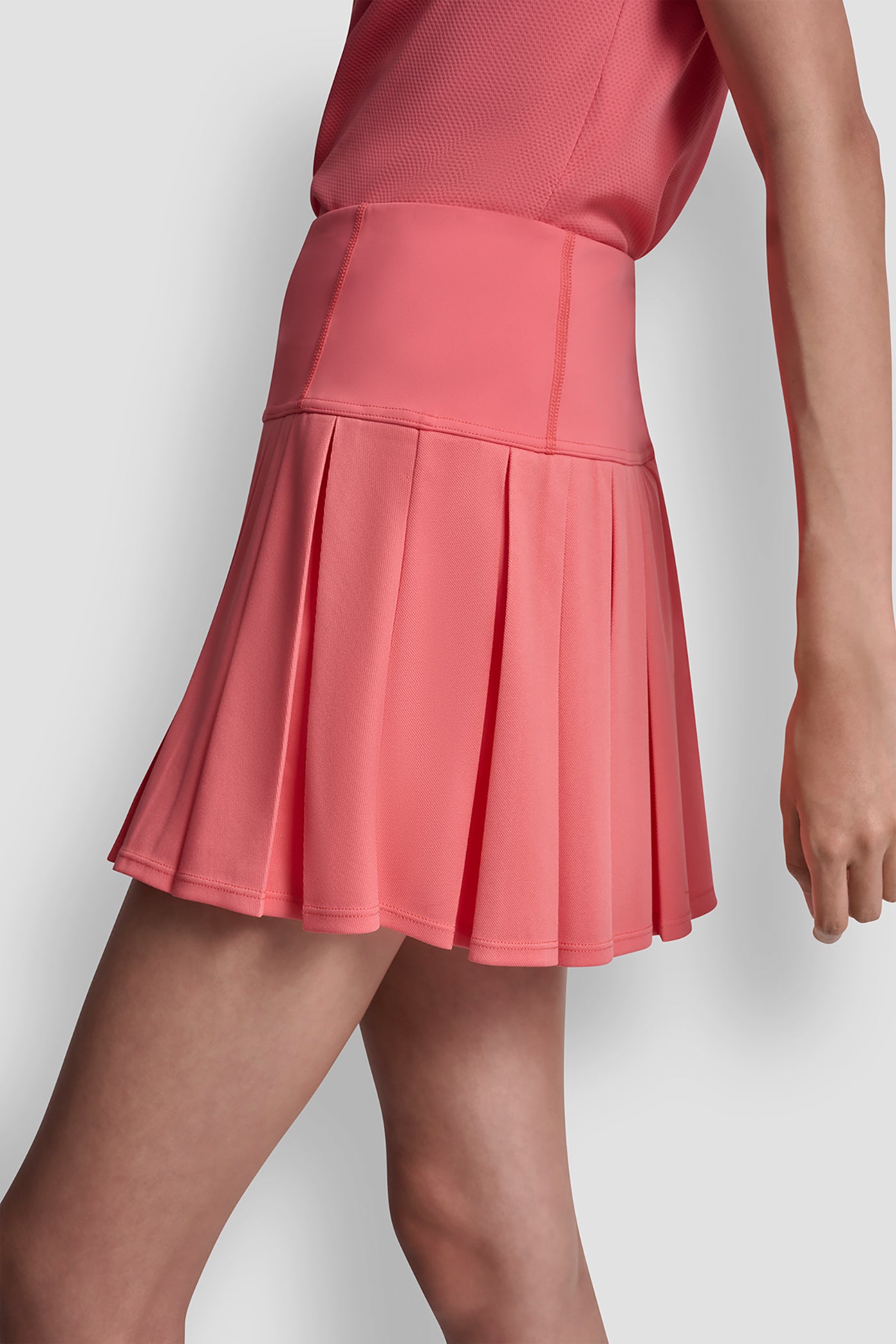 COURT PIQUE PLEATED TENNIS SKORT VIEW 3 | All Products