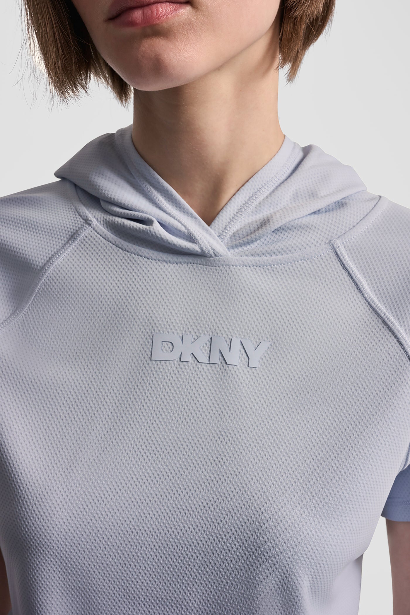 MESH HOODED LOGO TEE VIEW 3 | Under $75