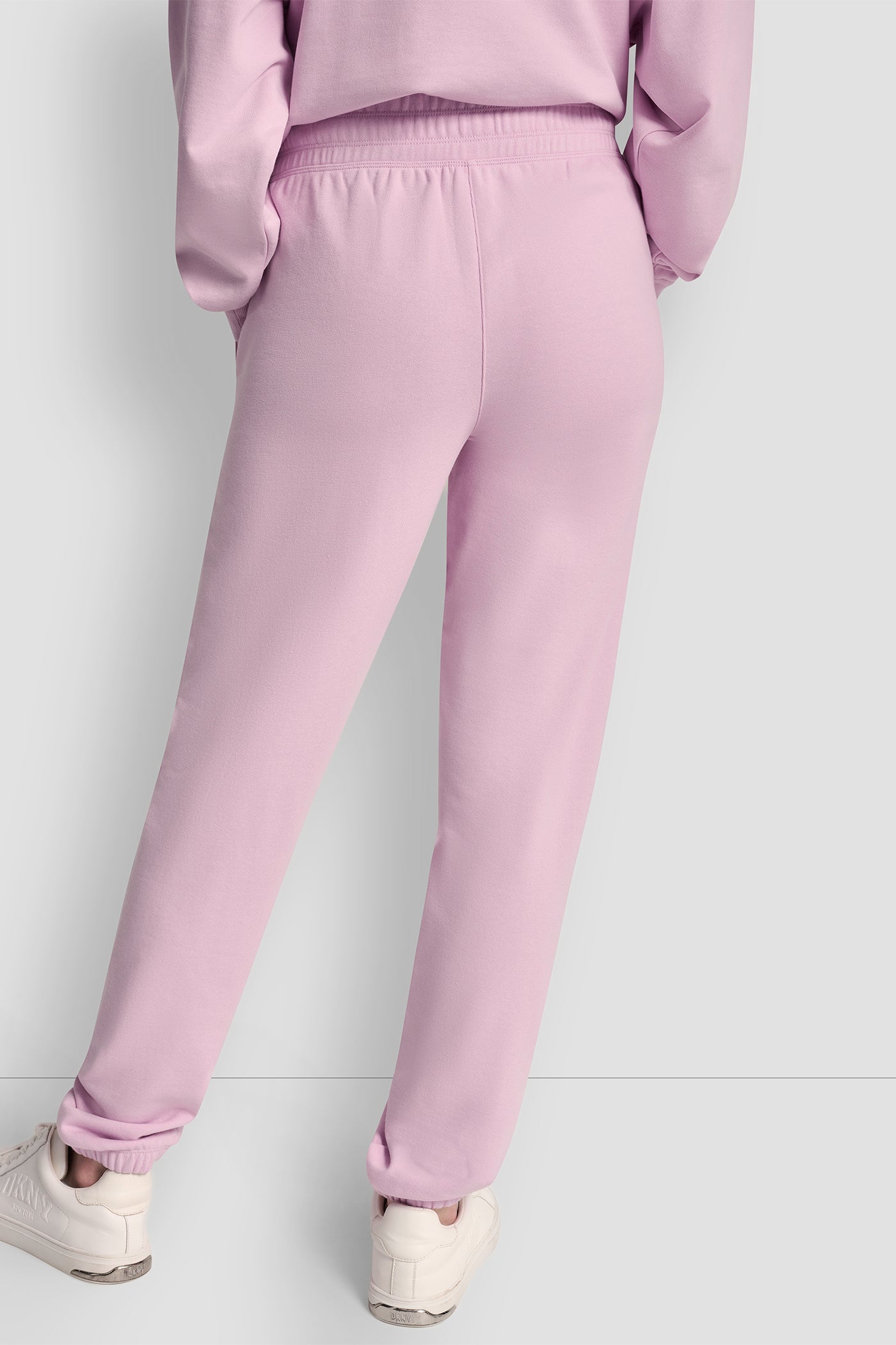 HIGH-RISE LOGO RELAXED JOGGER VIEW 3 | DKNY Sport