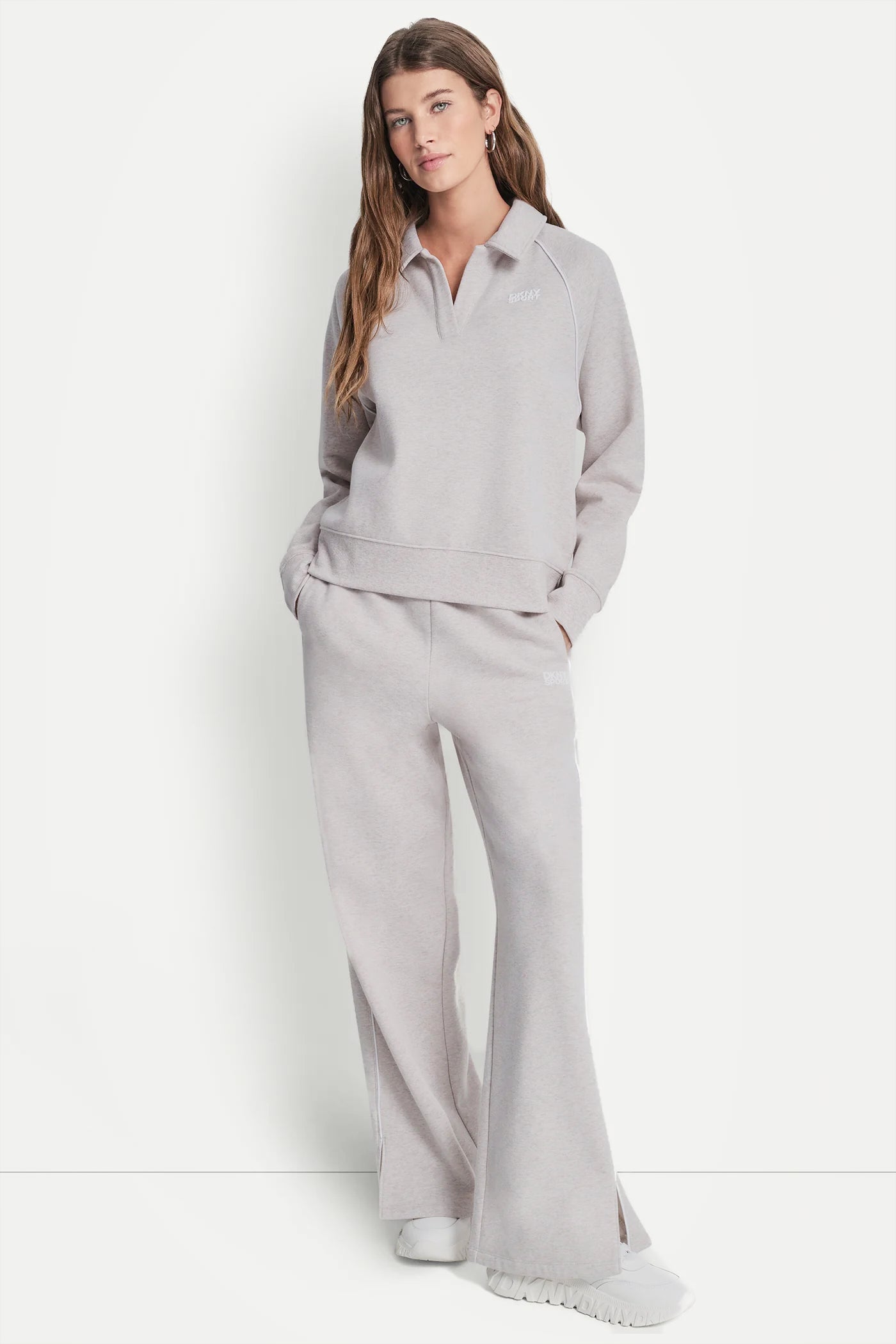PIPED LOGO POLO SWEATSHIRT VIEW 5 | MUST-HAVES