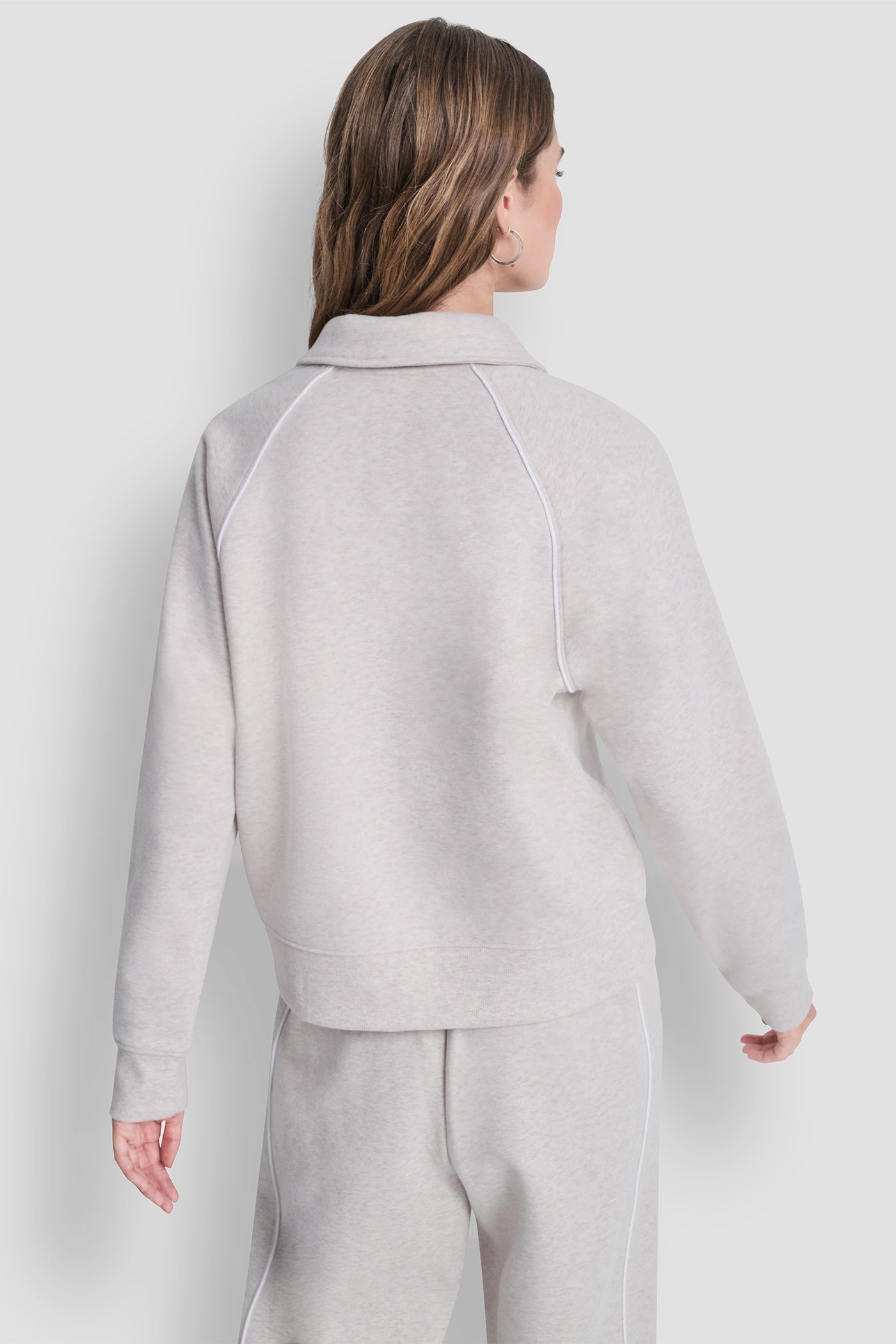 HD LOGO TRACK POLO SWEATSHIRT VIEW 3 | All Products