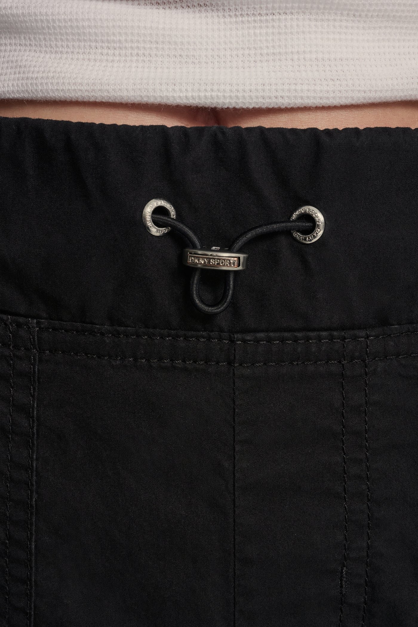 HIGH RISE BUNGEE WAIST SEAMED JOGGER VIEW 6 | Clothing