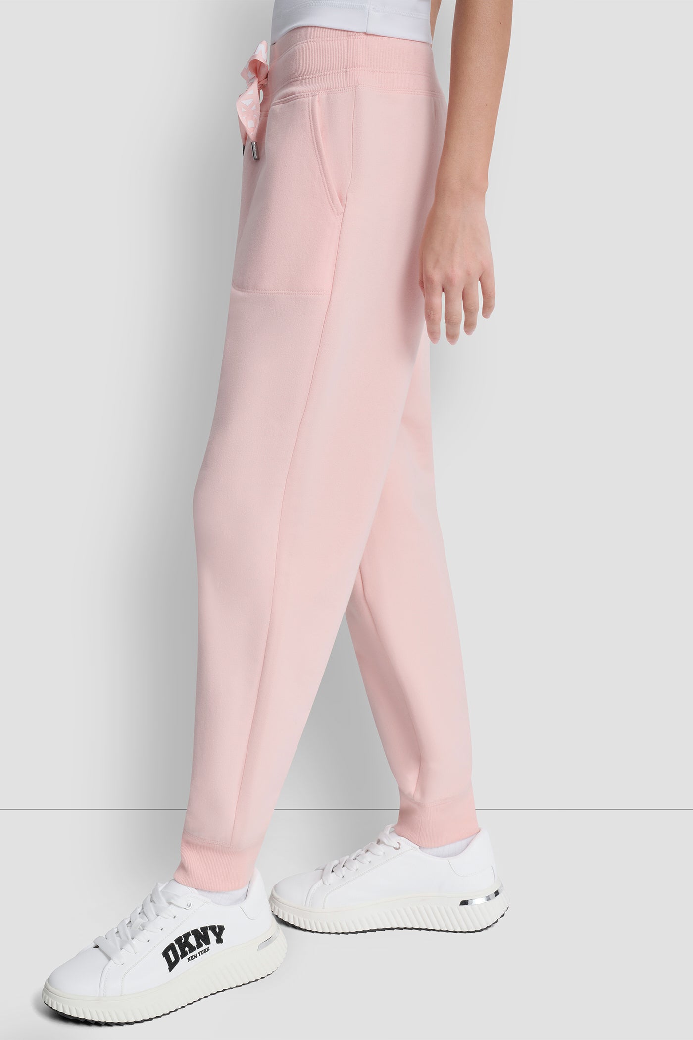 TWO TONE LOGO DRAWCORD JOGGER VIEW 4 | Clothing