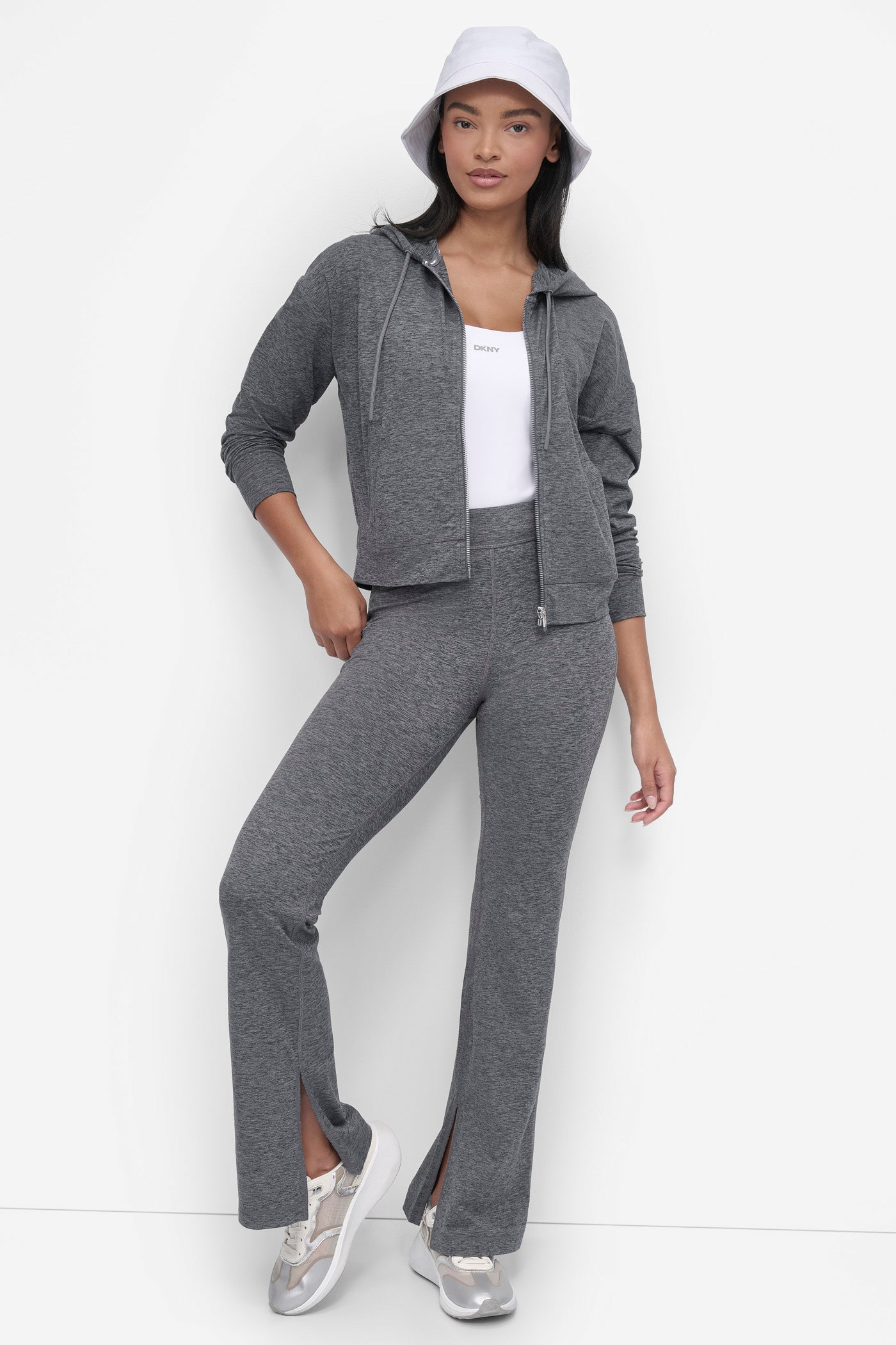 MID-RISE VENTED FLARE PANTS VIEW 5