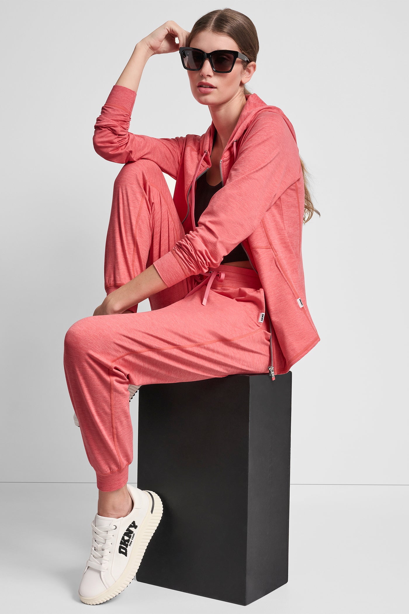 SPACE-DYED HOODED JACKET VIEW 8 | Gifts Under $100