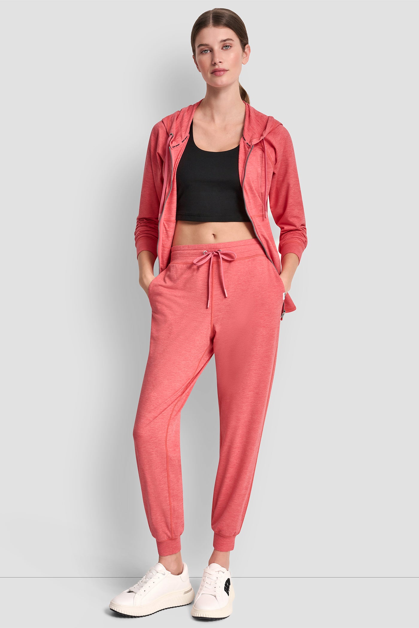 SPACEDYE HIGH WAIST SLIM FIT JOGGER VIEW 6 | Clothing