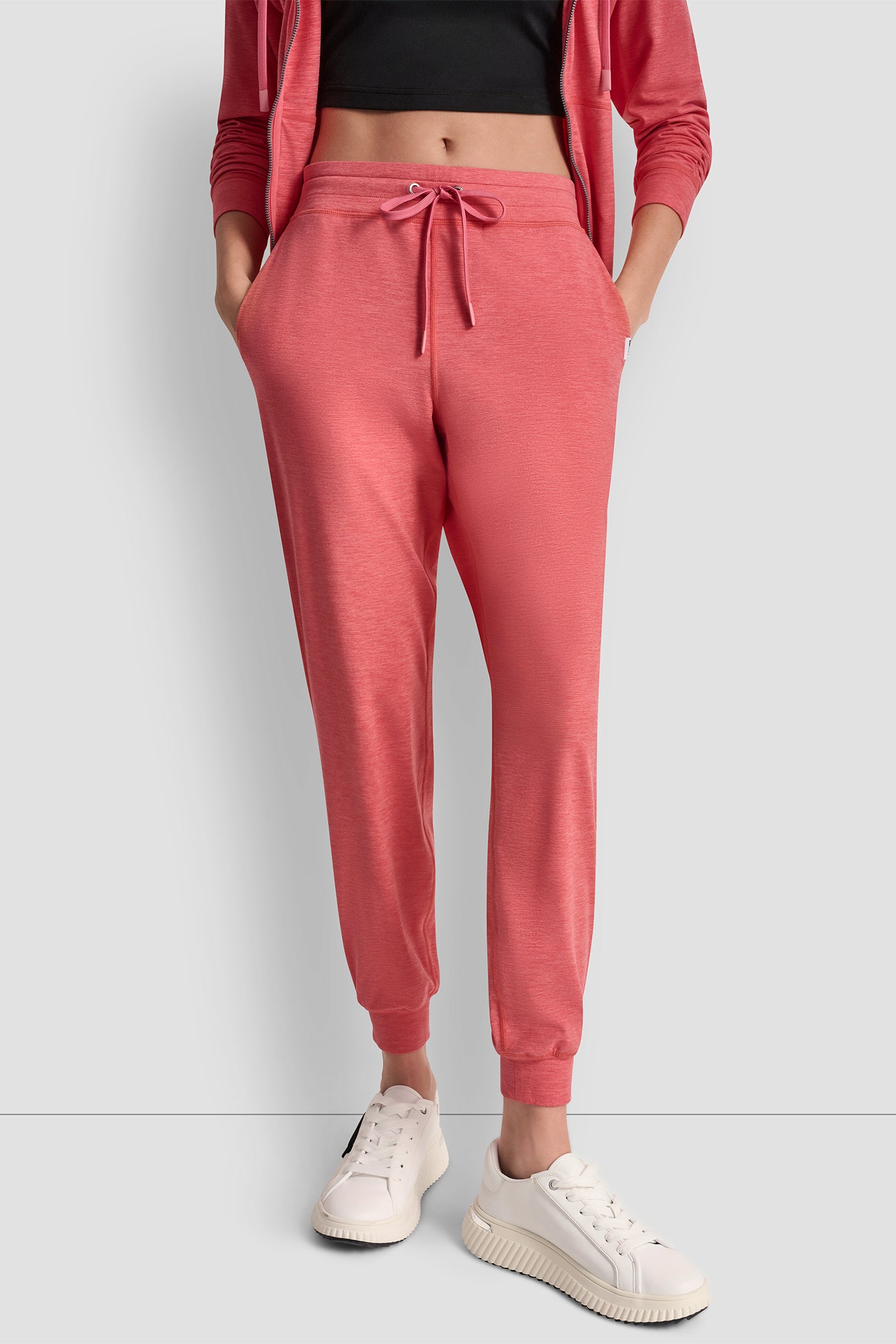 SPACEDYE HIGH WAIST SLIM FIT JOGGER VIEW 3 | Clothing