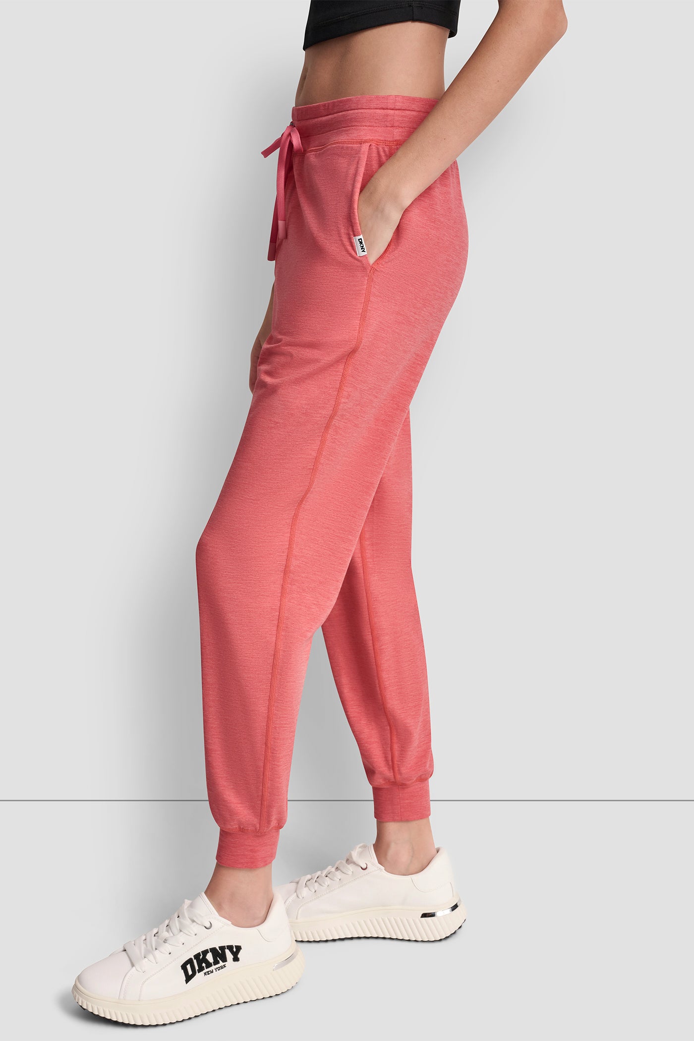 SPACEDYE HIGH WAIST SLIM FIT JOGGER VIEW 4 | Clothing