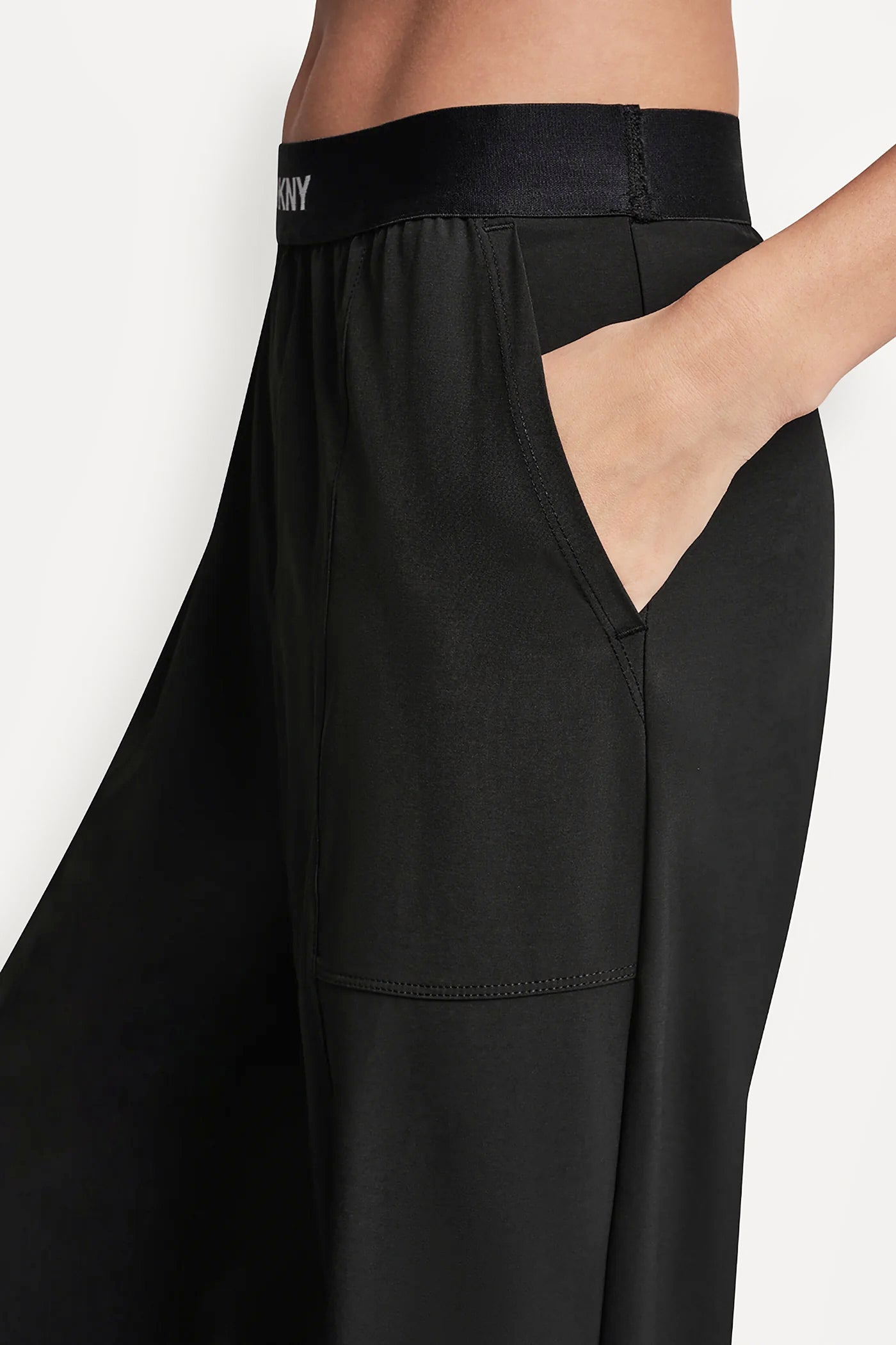 HIGH-RISE LOGO-WAIST WIDE-LEG PANT VIEW 7 | Sport Essentials
