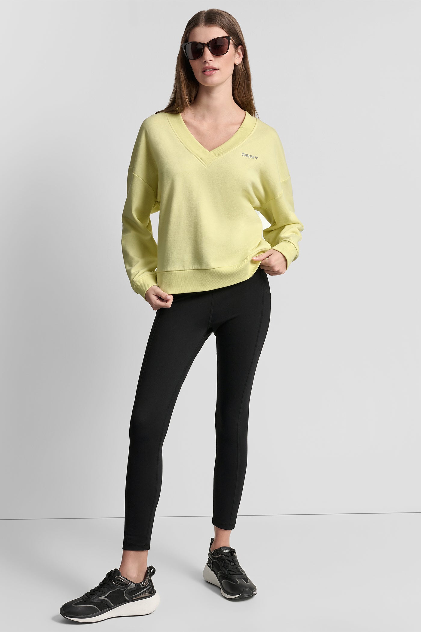 METALLIC LOGO SWEATSHIRT VIEW 4 | Sport Essentials