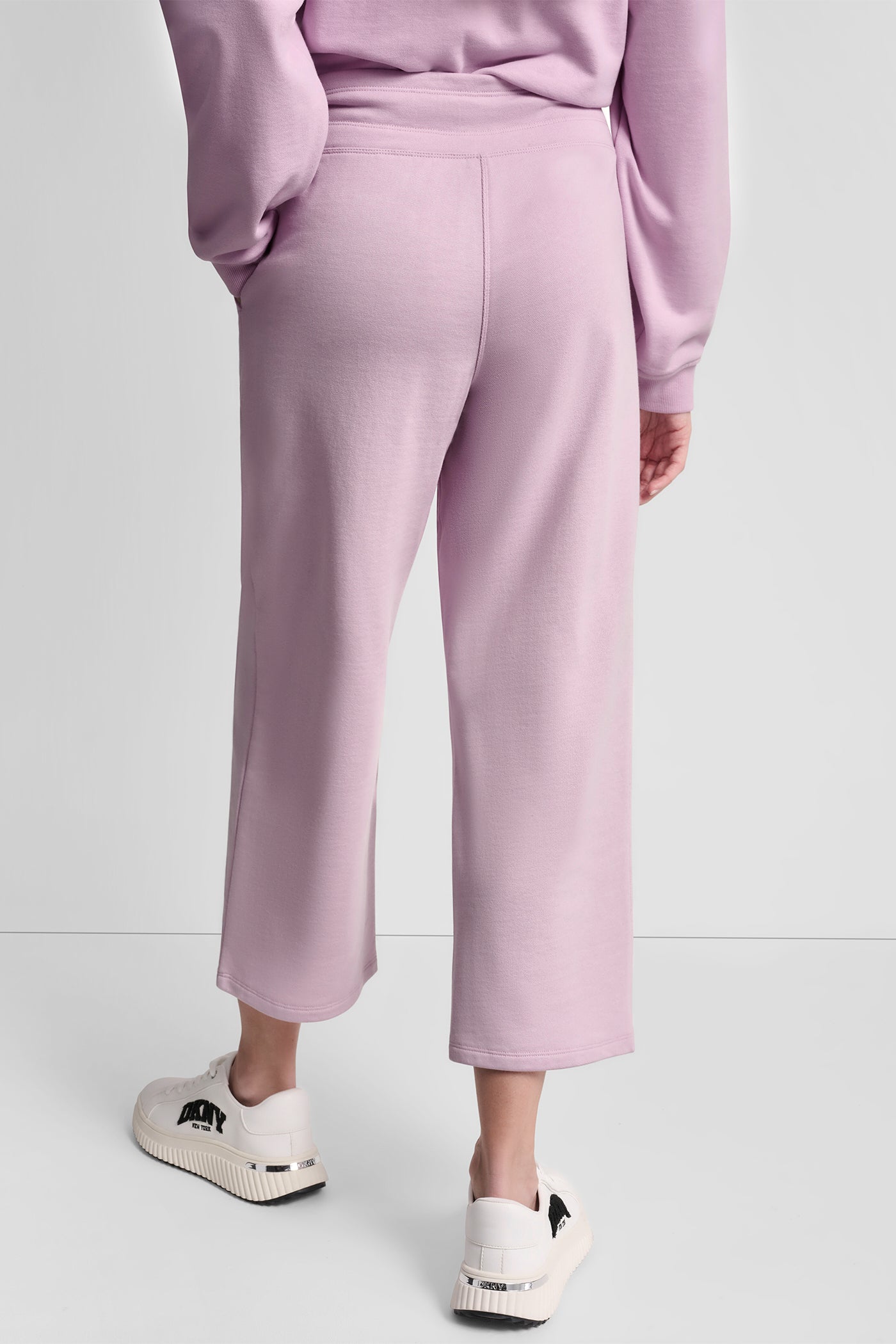 Pink Lavender CROPPED HIGH-RISE PANTS, VIEW 2 | MATCHING SETS