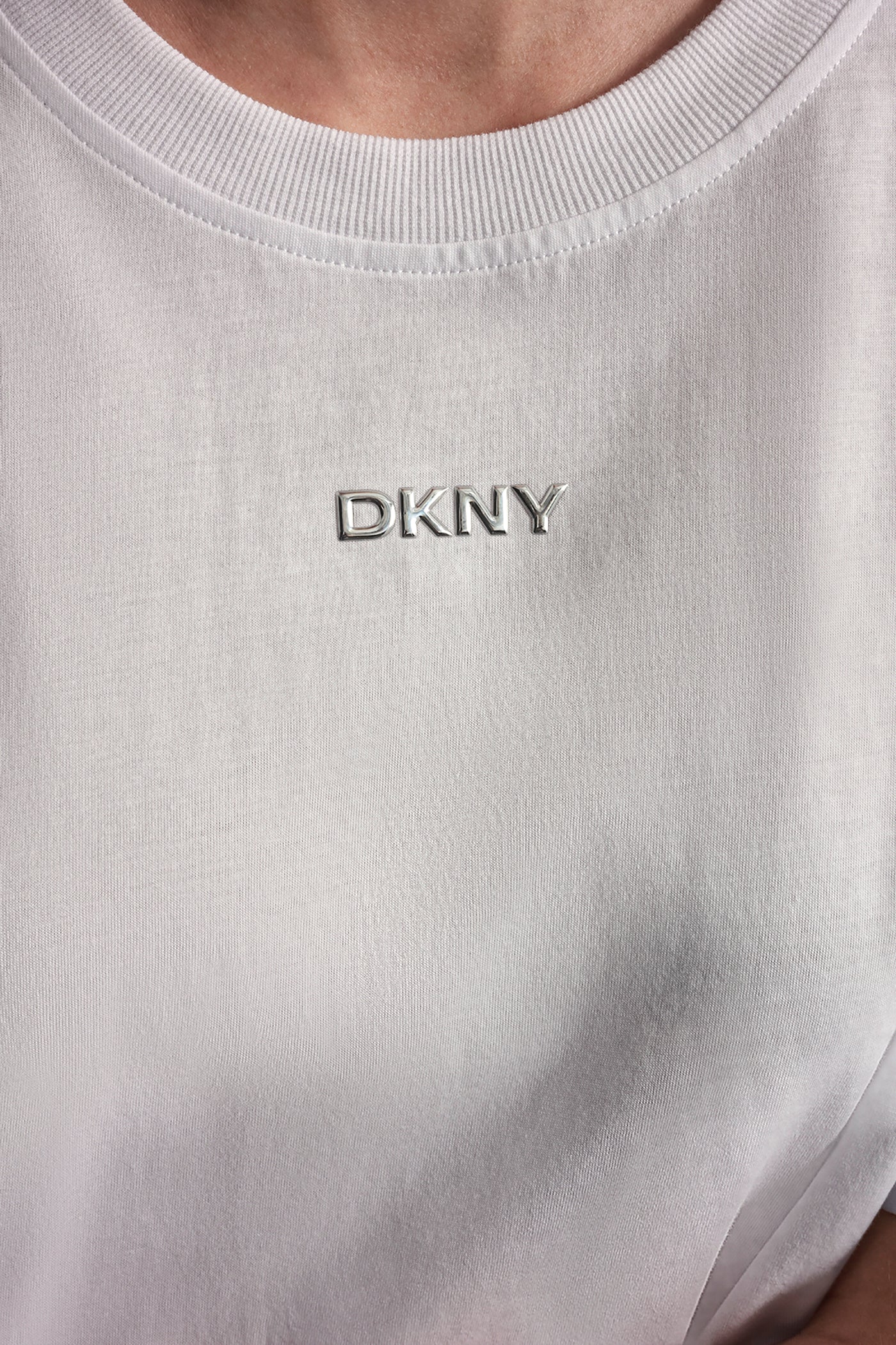 METALLIC LOGO TEE VIEW 7 | DKNY Sport